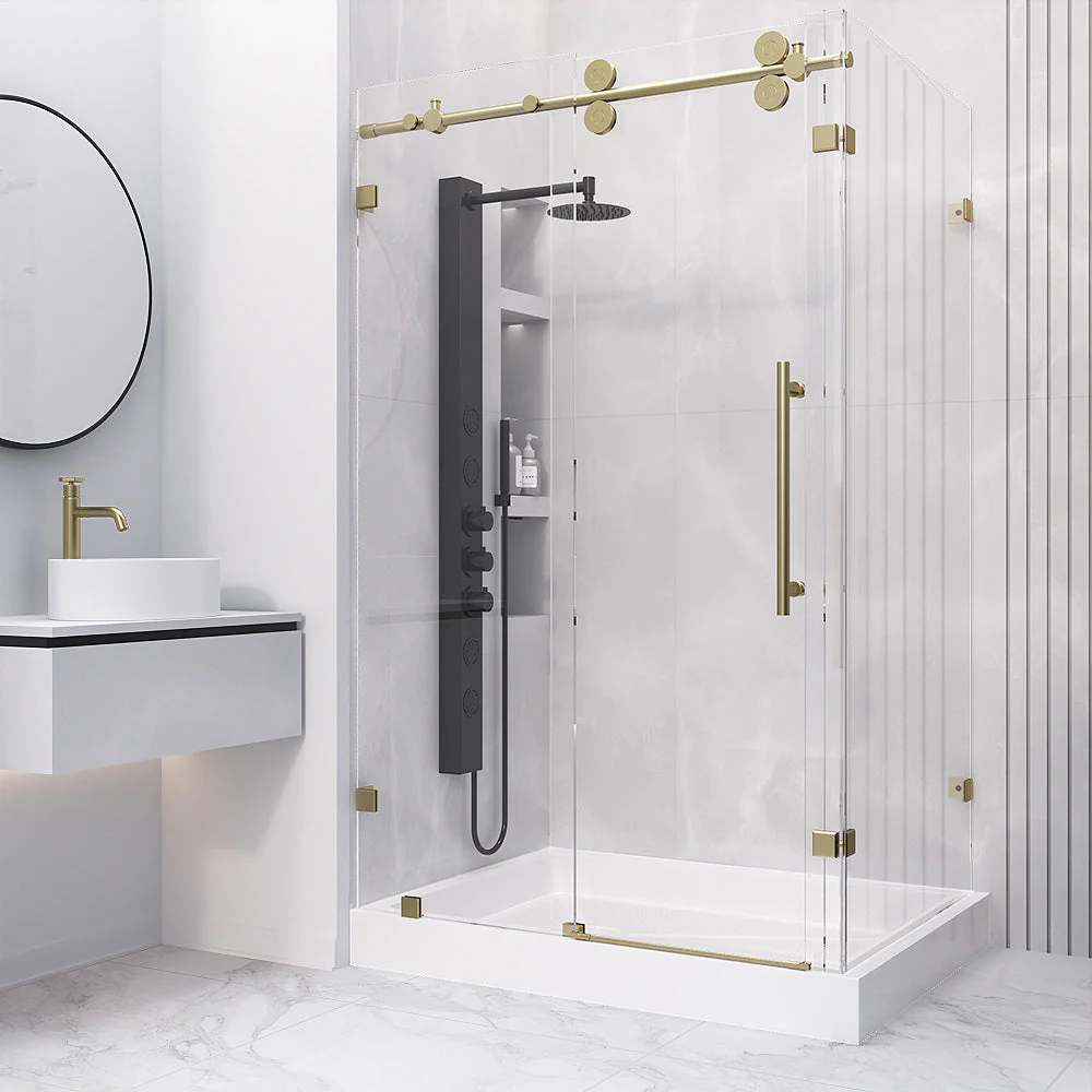 Elan Winslow Frameless Rectangle Shower Enclosure - Image 164
