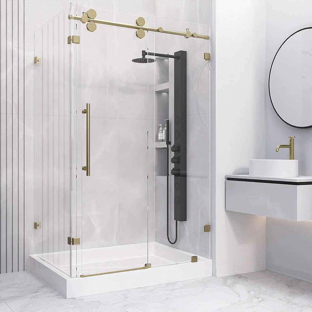 Elan Winslow Frameless Rectangle Shower Enclosure - Image 165