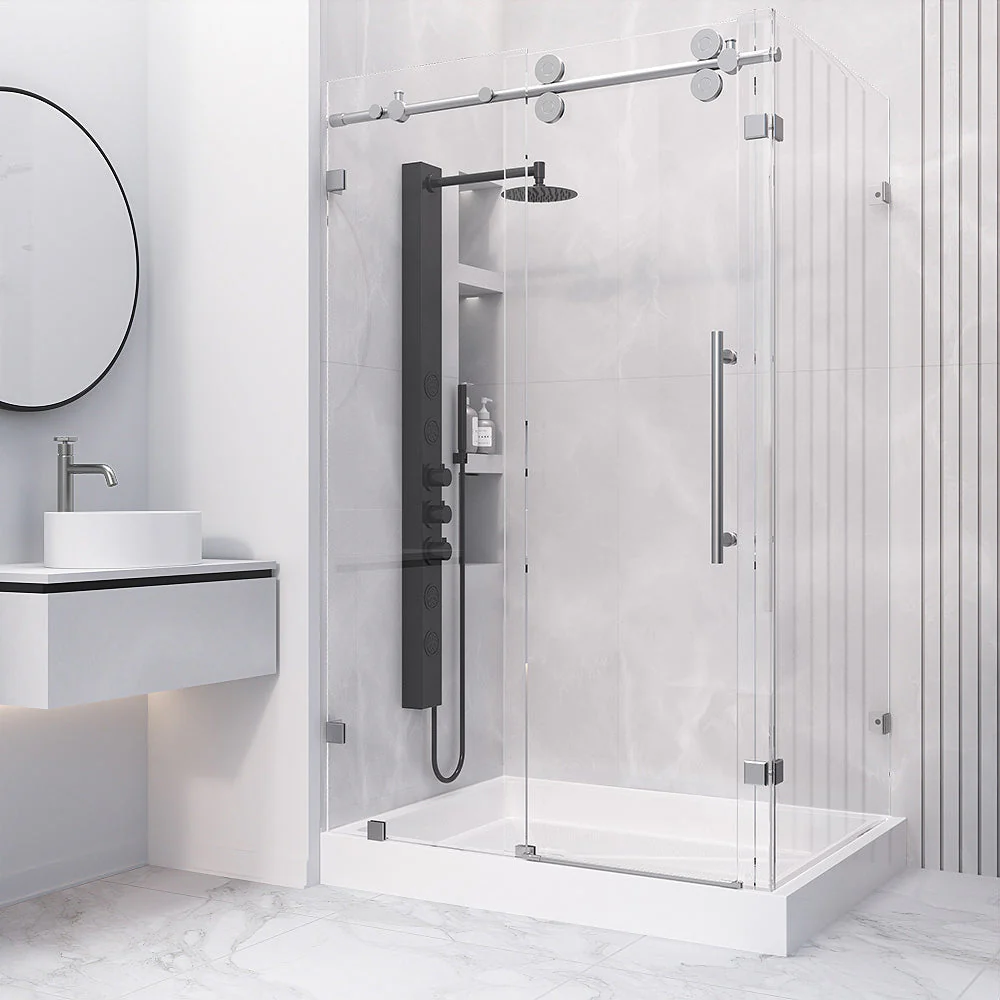 Elan Winslow Frameless Rectangle Shower Enclosure - Image 166