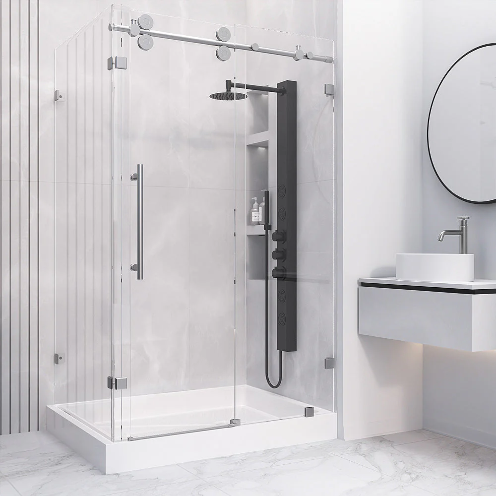 Elan Winslow Frameless Rectangle Shower Enclosure - Image 167