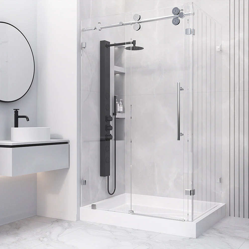 Elan Winslow Frameless Rectangle Shower Enclosure - Image 169