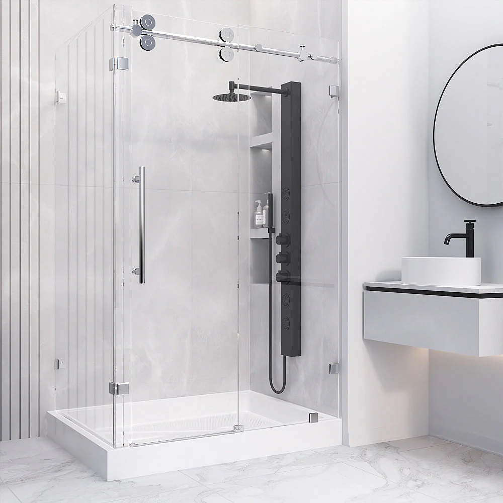 Elan Winslow Frameless Rectangle Shower Enclosure - Image 170