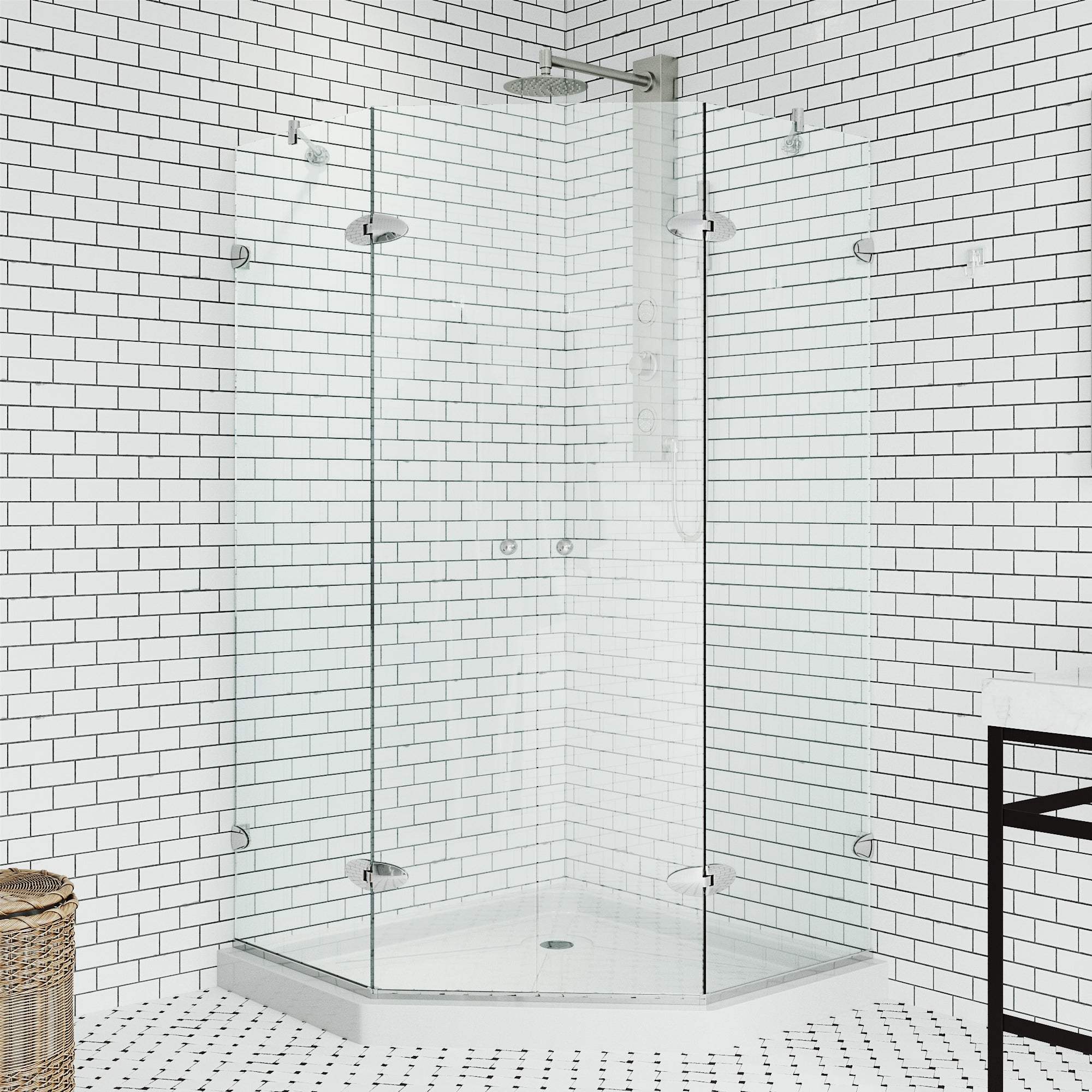 Gemini Frameless Neo-Angle Shower Enclosure - Image 51