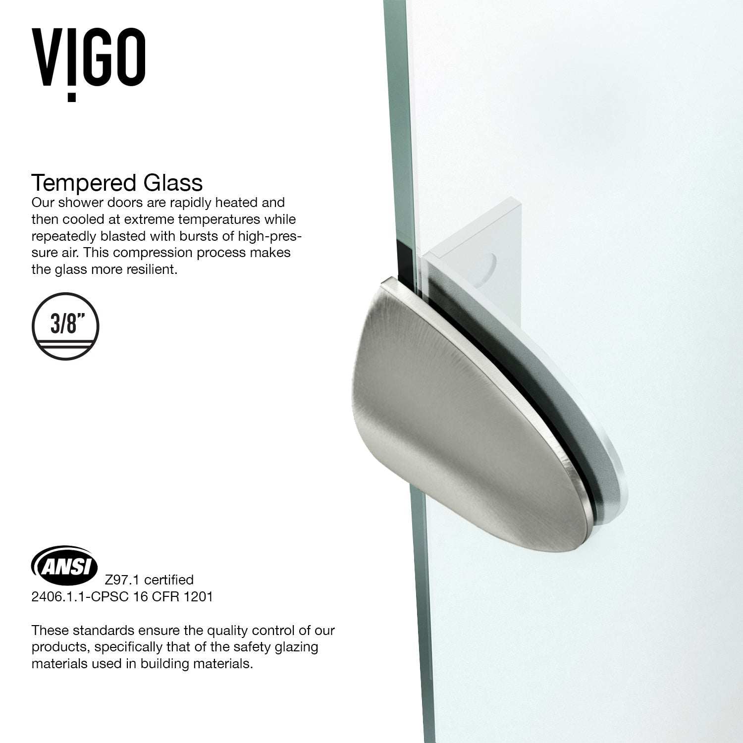 Gemini Frameless Neo-Angle Shower Enclosure - Image 7