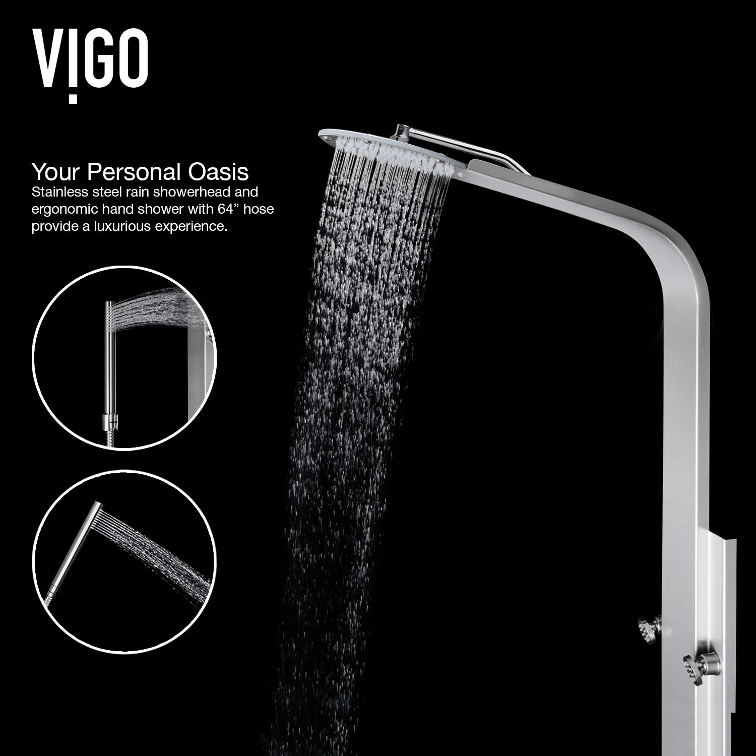 Mateo 6-Jet Shower Panel System - Image 5
