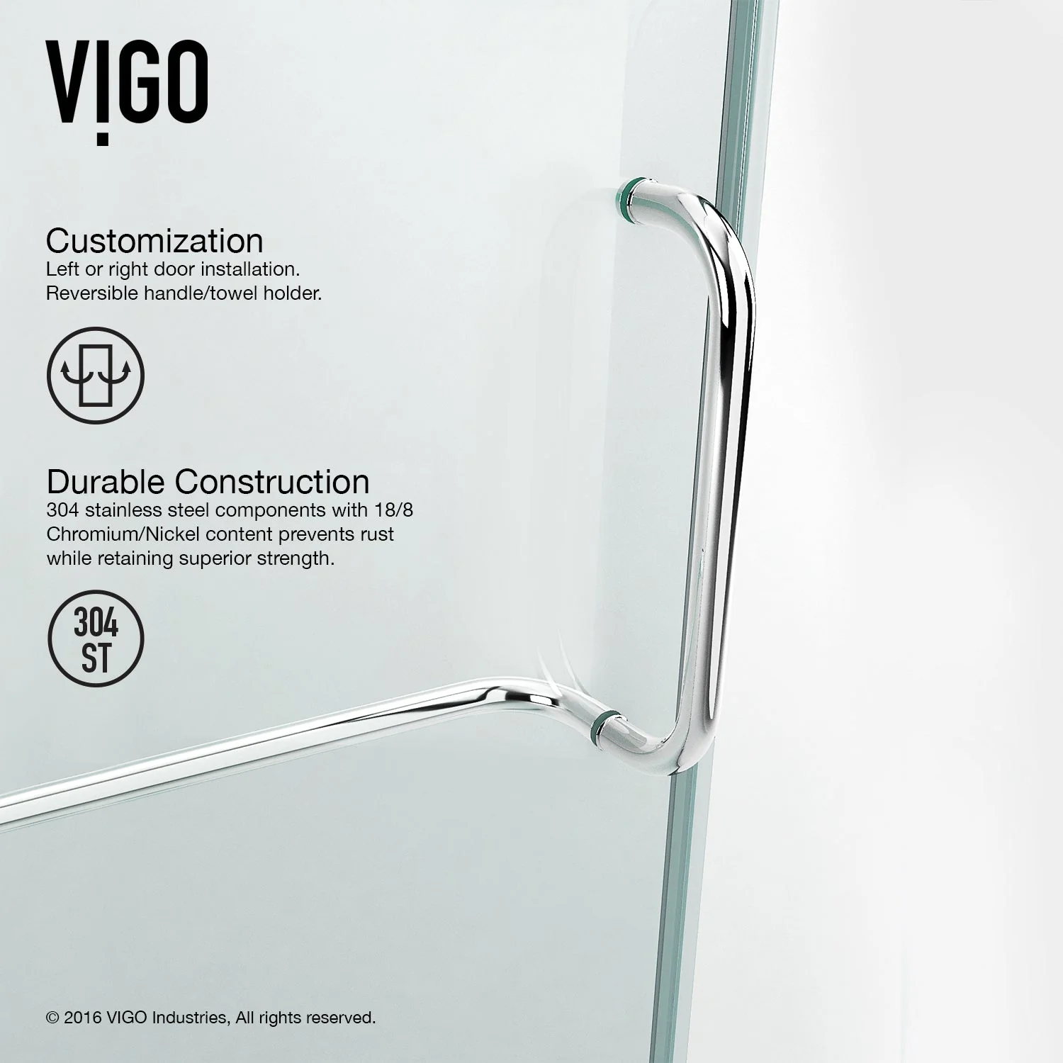 Monteray Frameless Square Shower Enclosure - Image 200