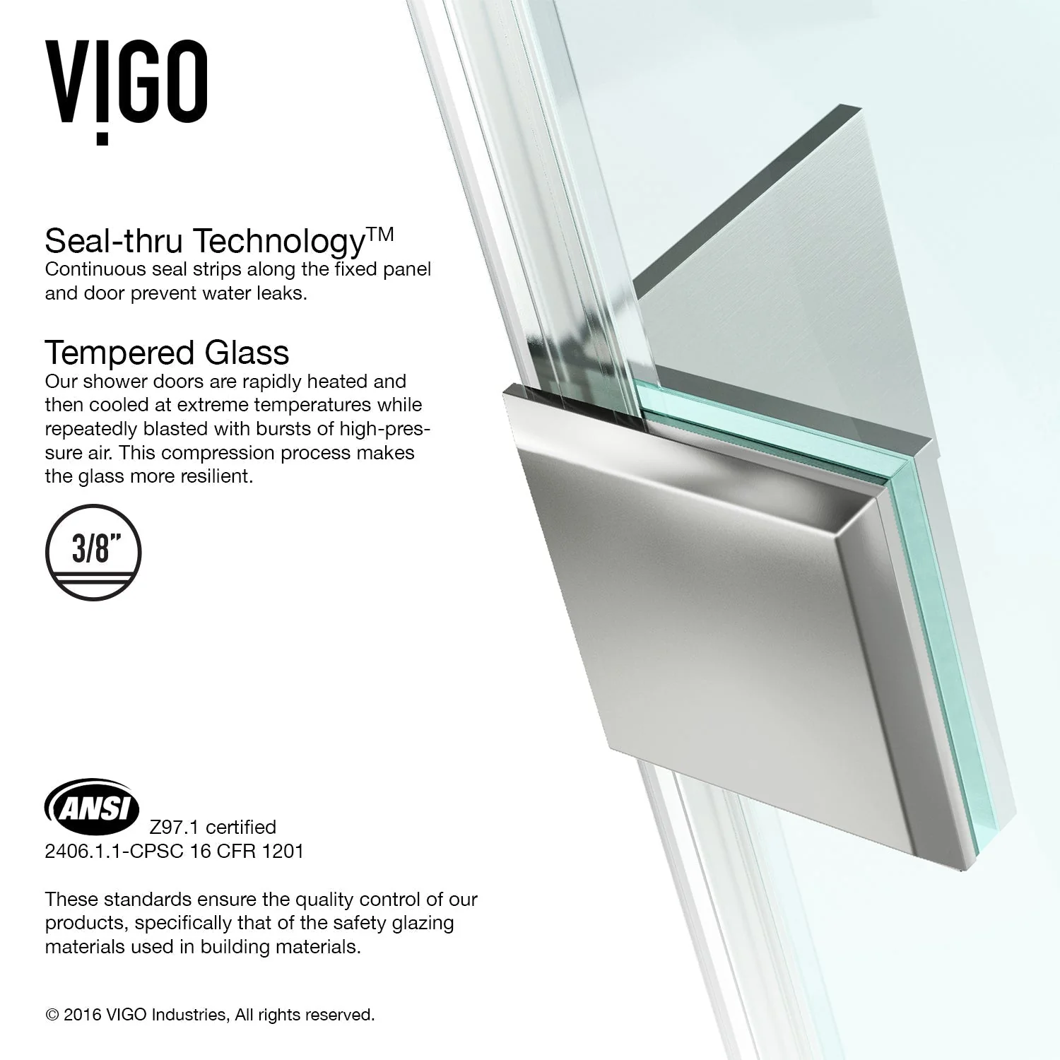 Monteray Frameless Square Shower Enclosure - Image 68
