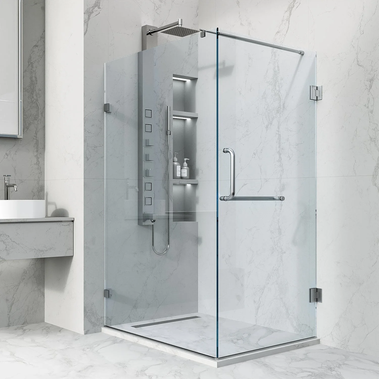 Pacifica Rectangle Shower Enclosure - Image 24