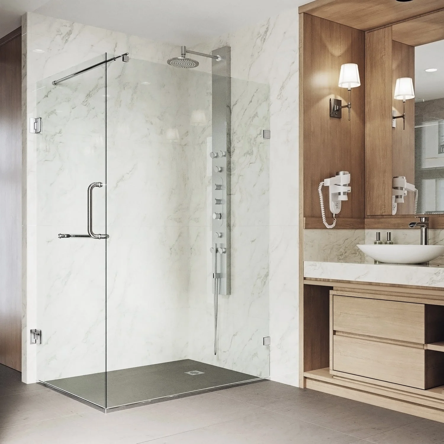 Pacifica Rectangle Shower Enclosure - Image 40