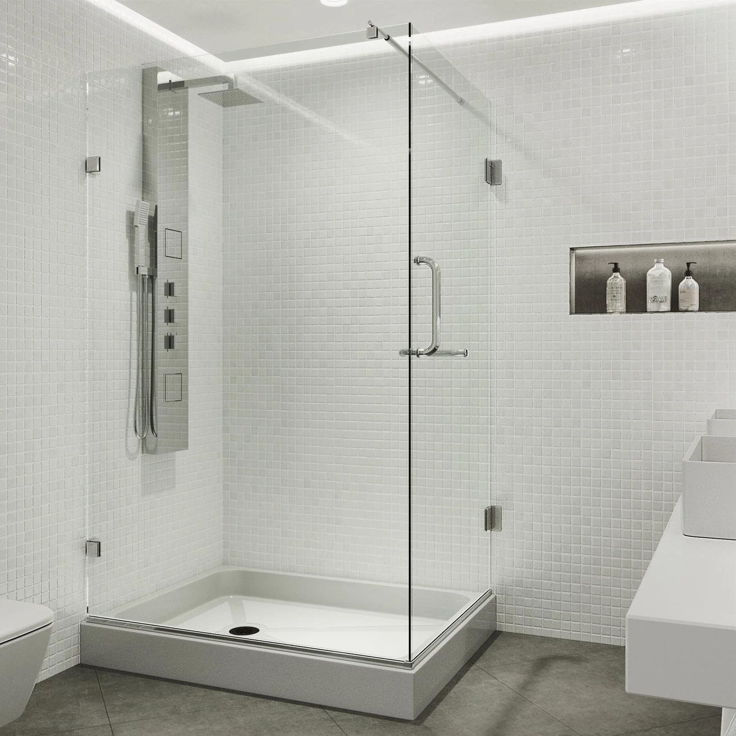 Pacifica Rectangle Shower Enclosure - Image 56