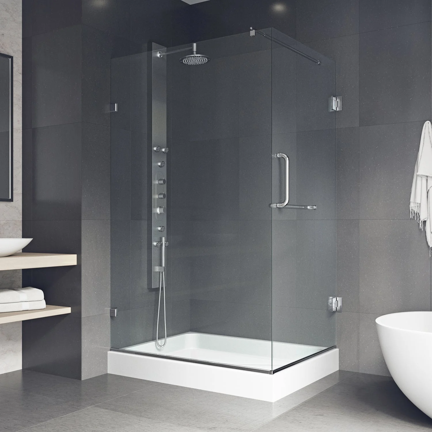 Pacifica Rectangle Shower Enclosure - Image 59