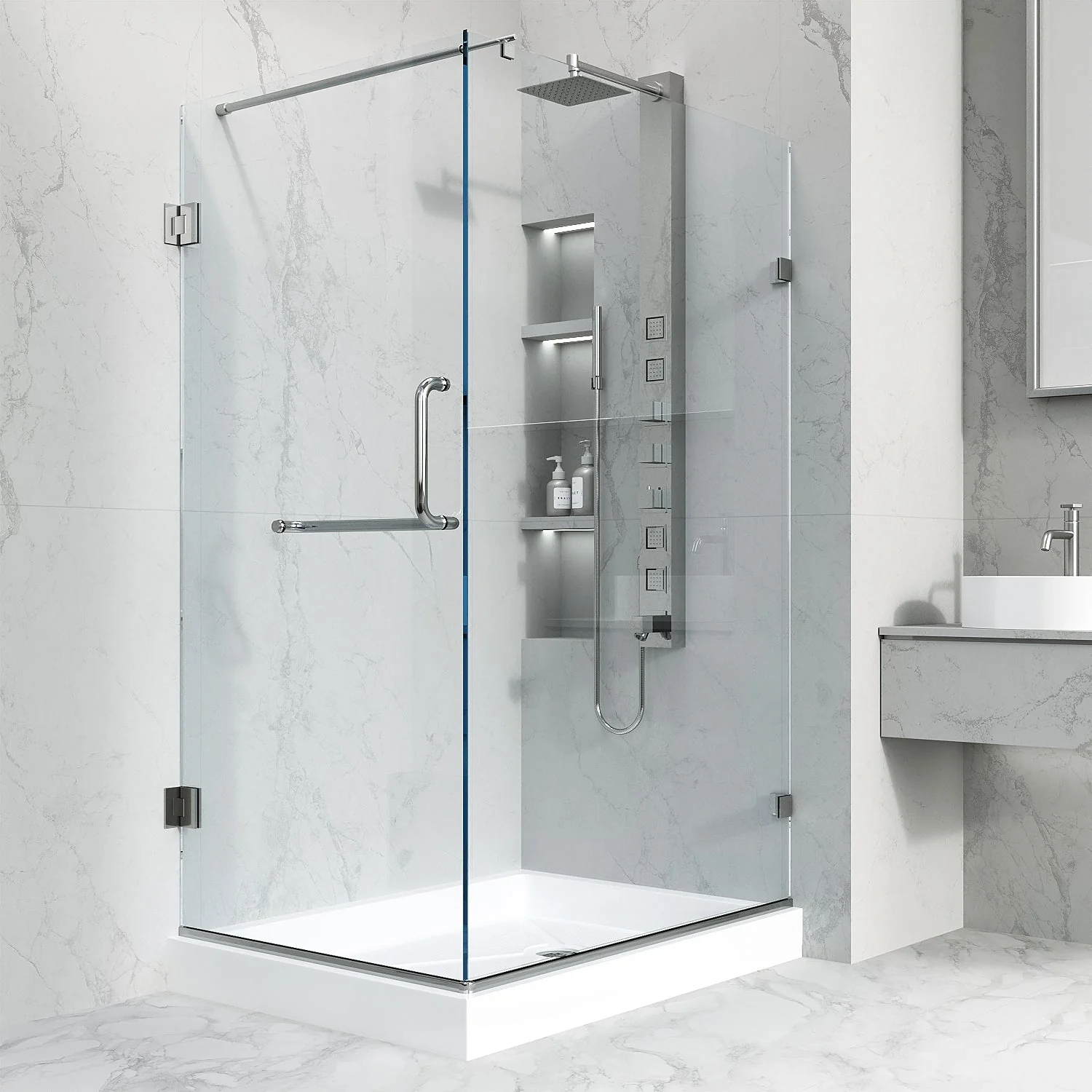 Pacifica Rectangle Shower Enclosure - Image 66