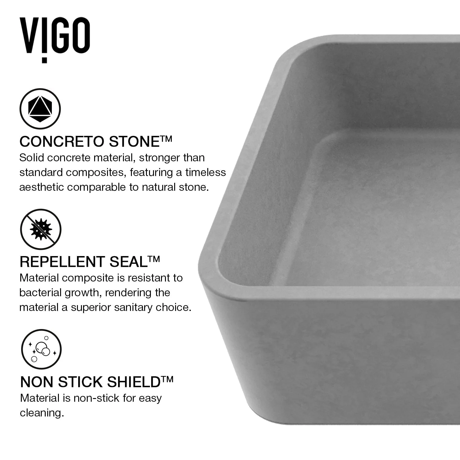 Paloma Concreto Stone™ Vessel Sink - Image 12