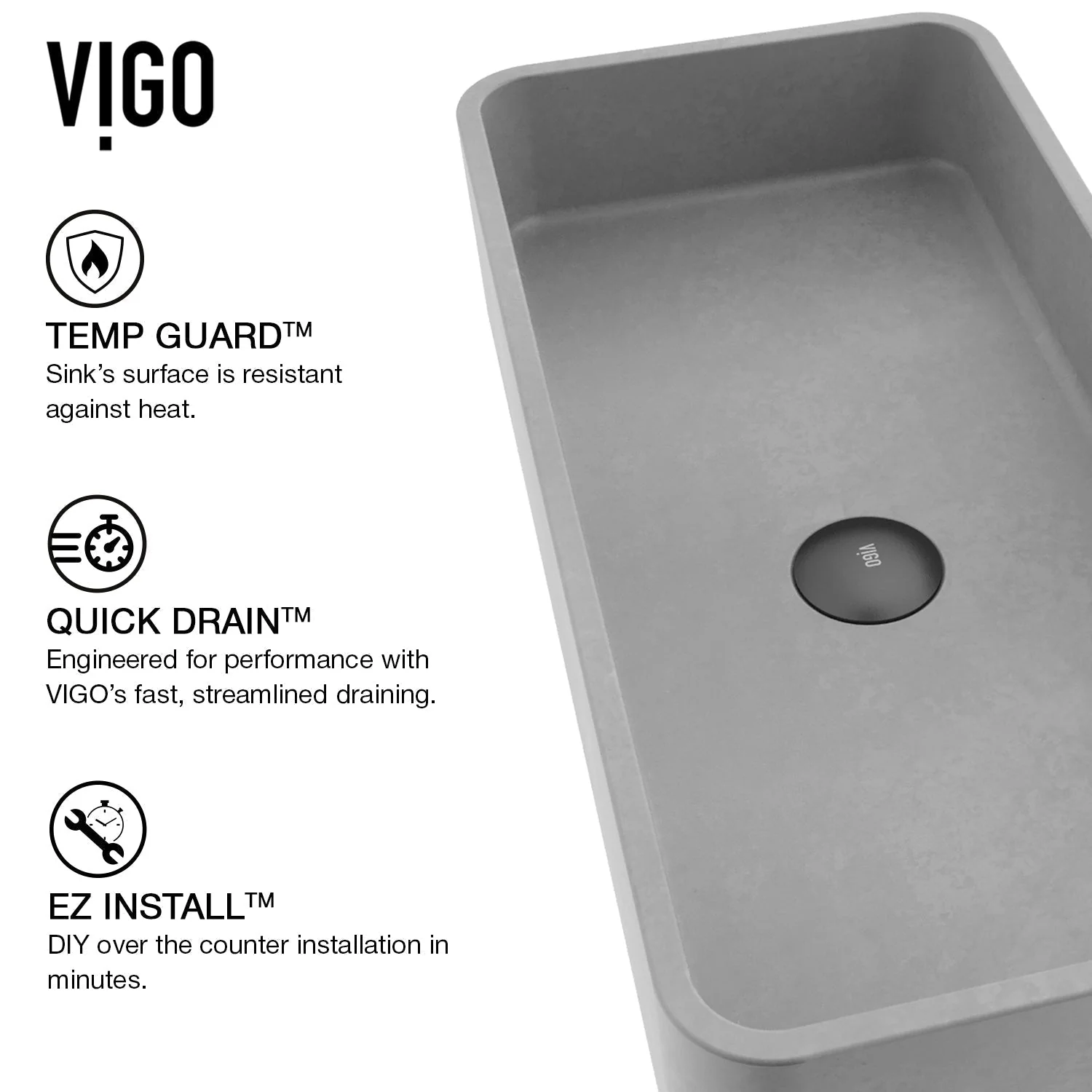 Paloma Concreto Stone™ Vessel Sink - Image 13