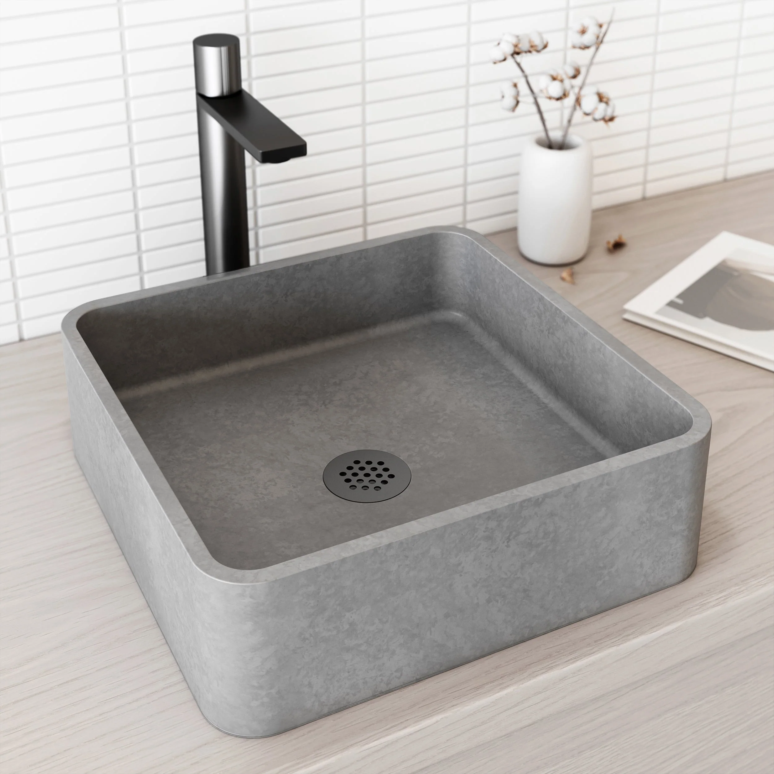 Paloma Concreto Stone™ Vessel Sink - Image 16