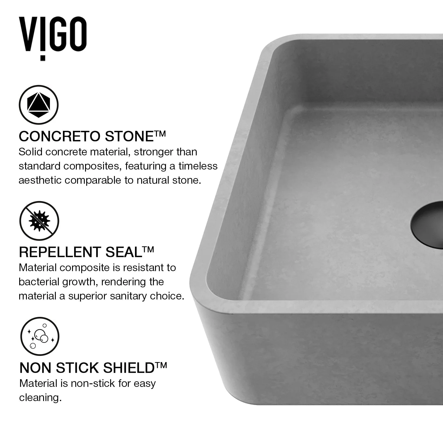 Paloma Concreto Stone™ Vessel Sink - Image 19