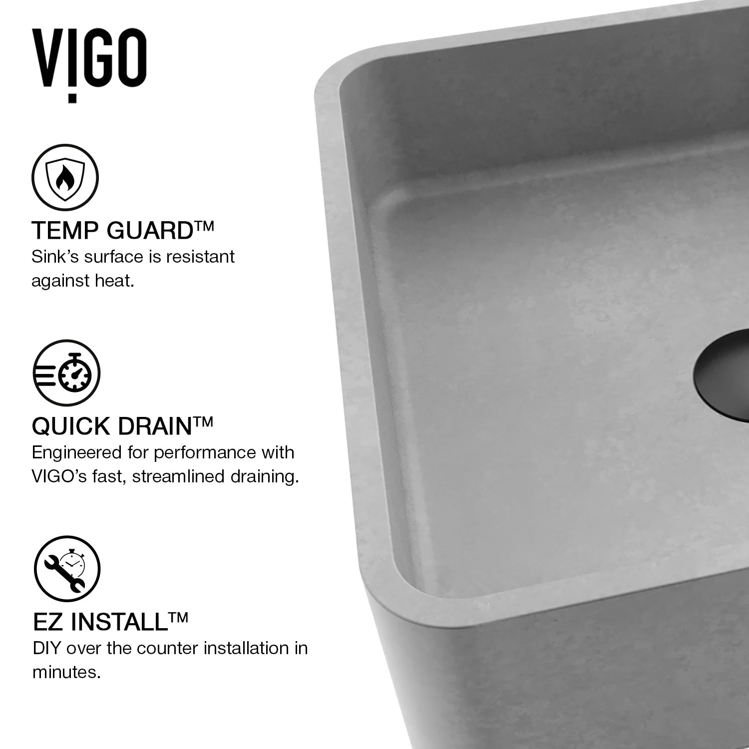Paloma Concreto Stone™ Vessel Sink - Image 20