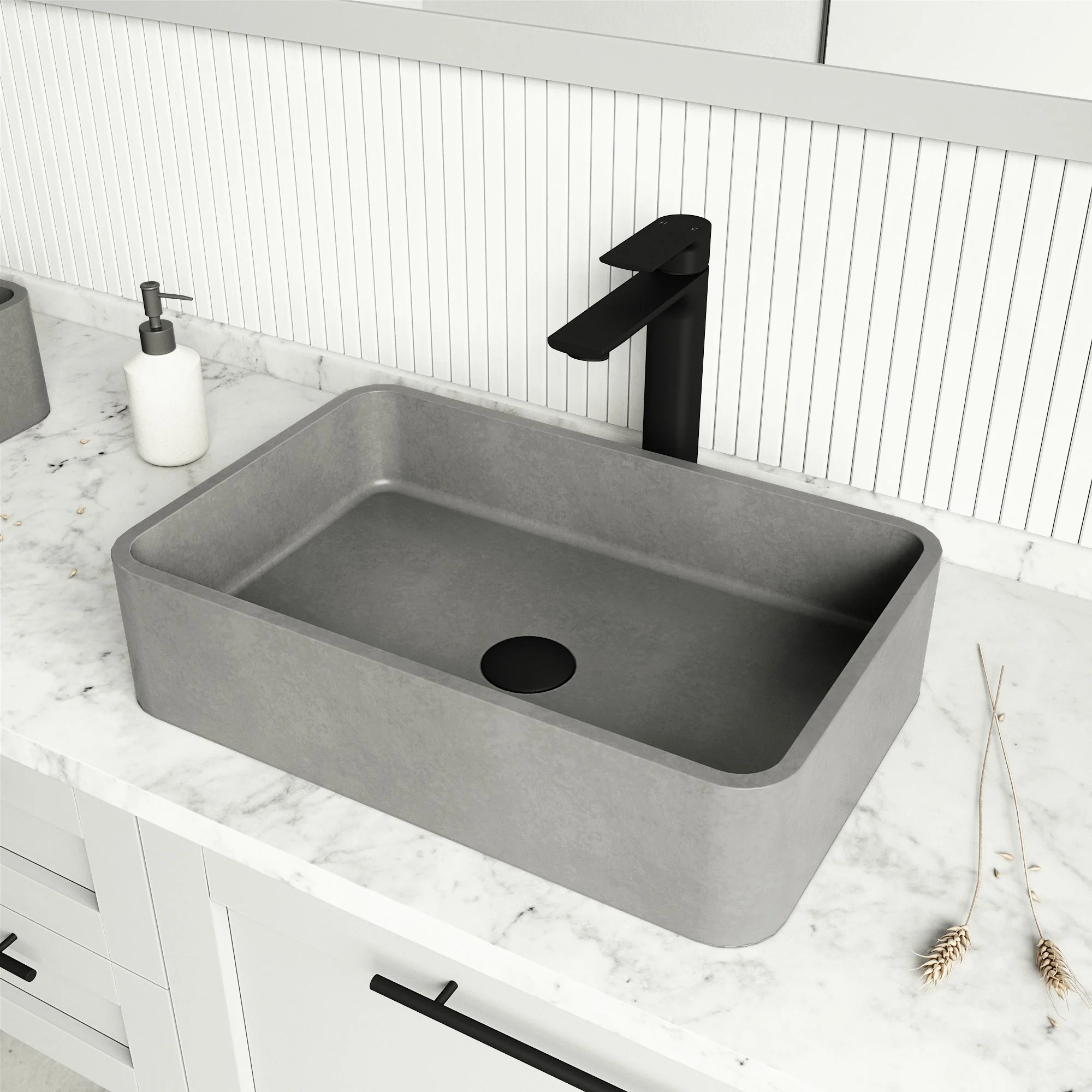 Paloma Concreto Stone™ Vessel Sink - Image 3
