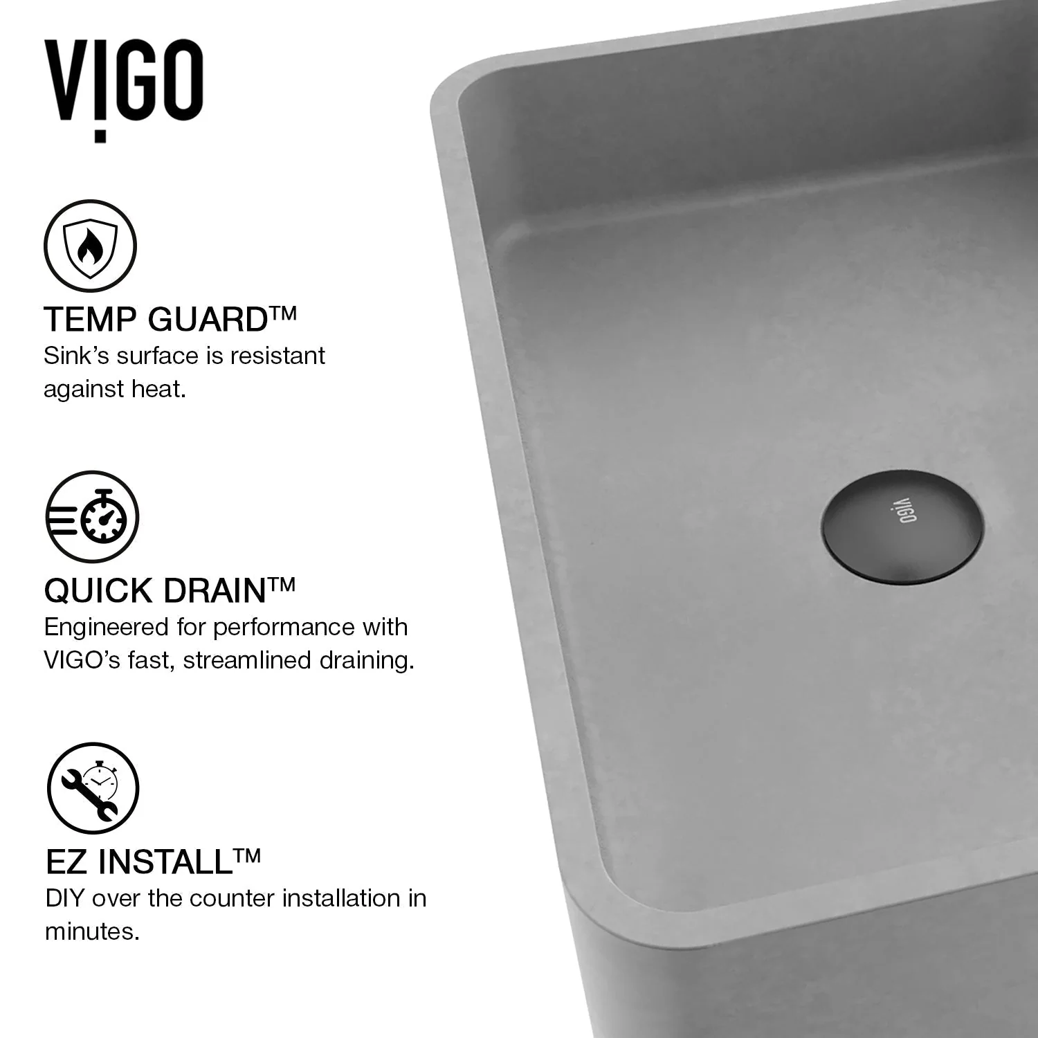 Paloma Concreto Stone™ Vessel Sink - Image 6