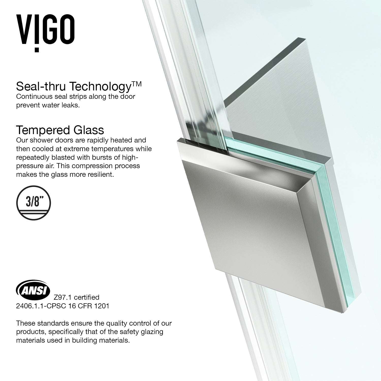 Piedmont Frameless Neo-Angle Shower Enclosure - Image 102