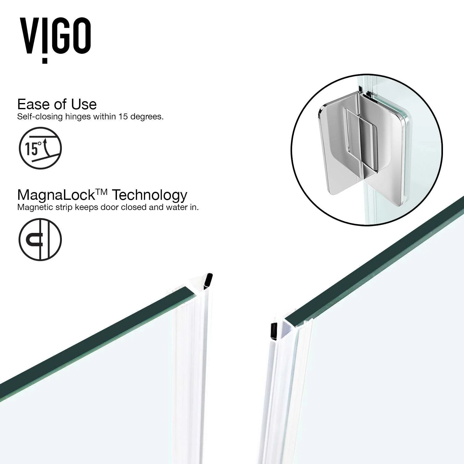 Piedmont Frameless Neo-Angle Shower Enclosure - Image 46
