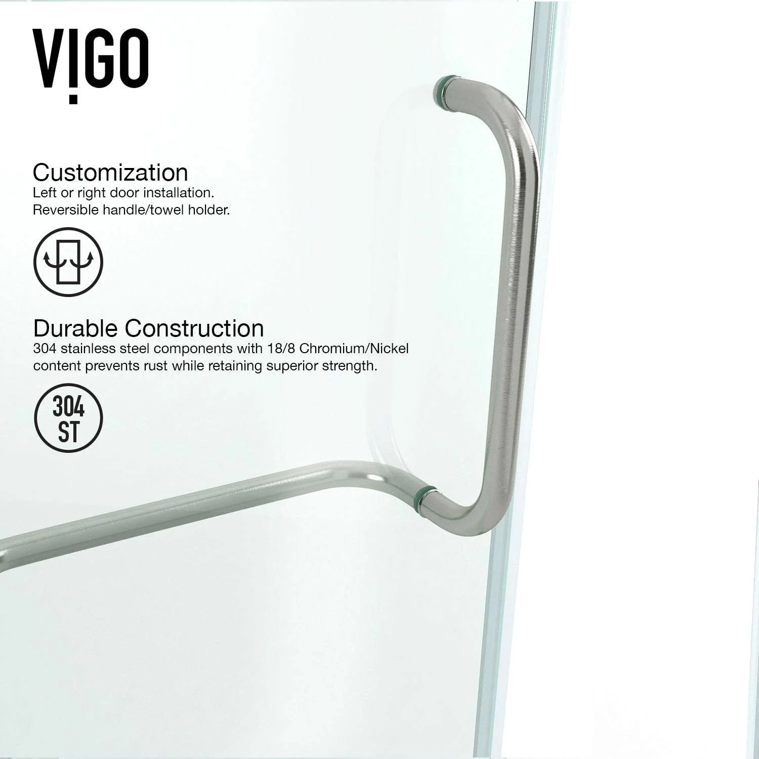 Piedmont Frameless Neo-Angle Shower Enclosure - Image 9