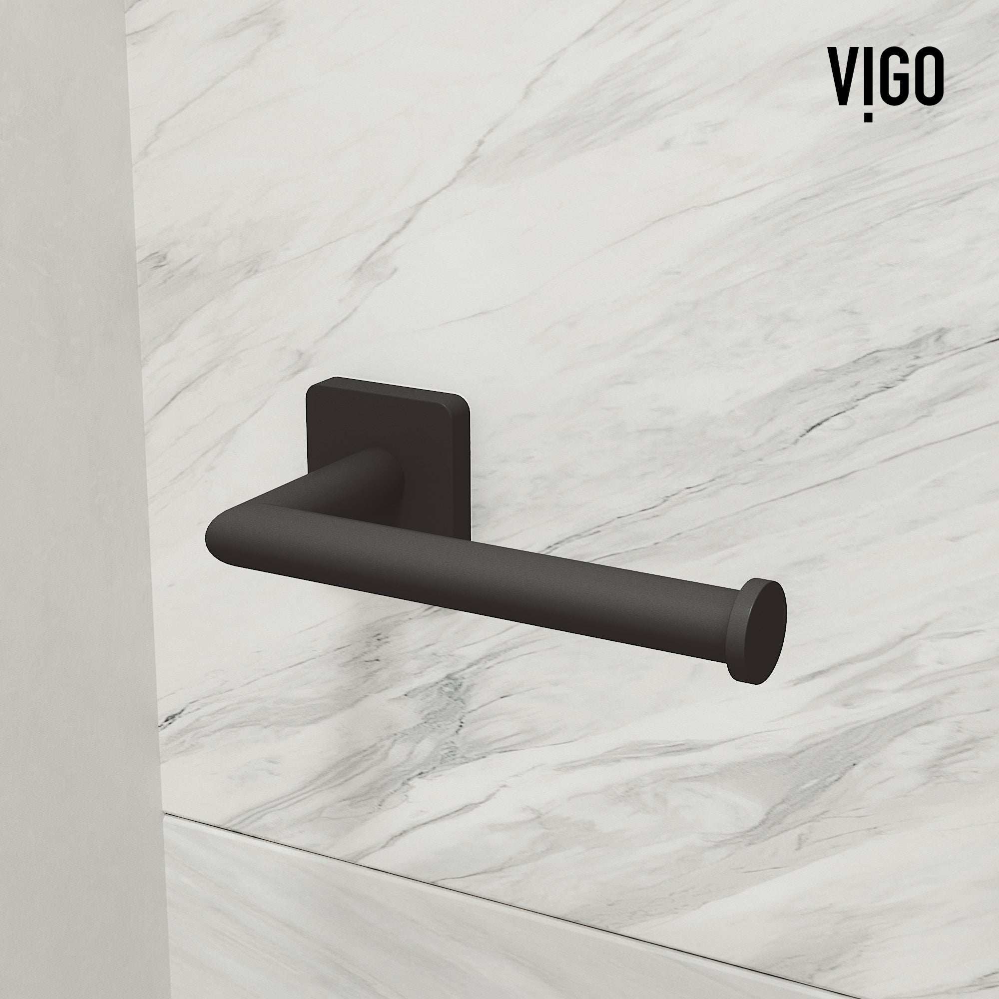 Satro 3-Piece Bath Hardware Set with 24 in. Towel Bar, Toilet Paper Holder, Hand Towel Holder - Image 10