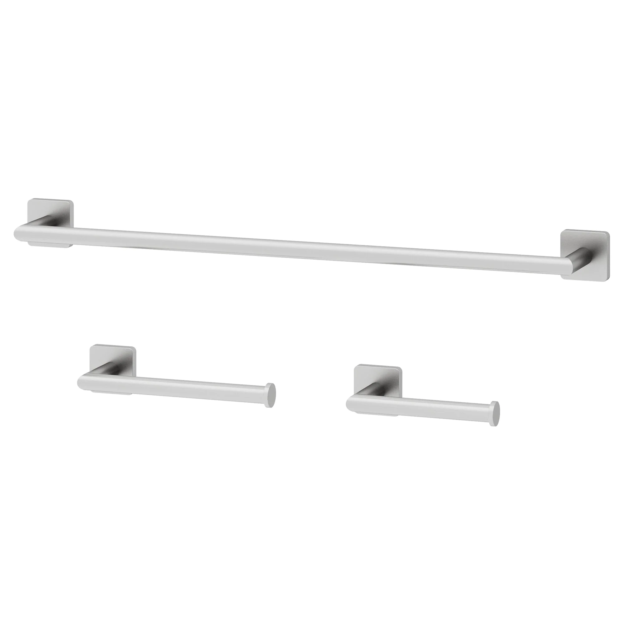 Satro 3-Piece Bath Hardware Set with 24 in. Towel Bar, Toilet Paper Holder, Hand Towel Holder - Image 48