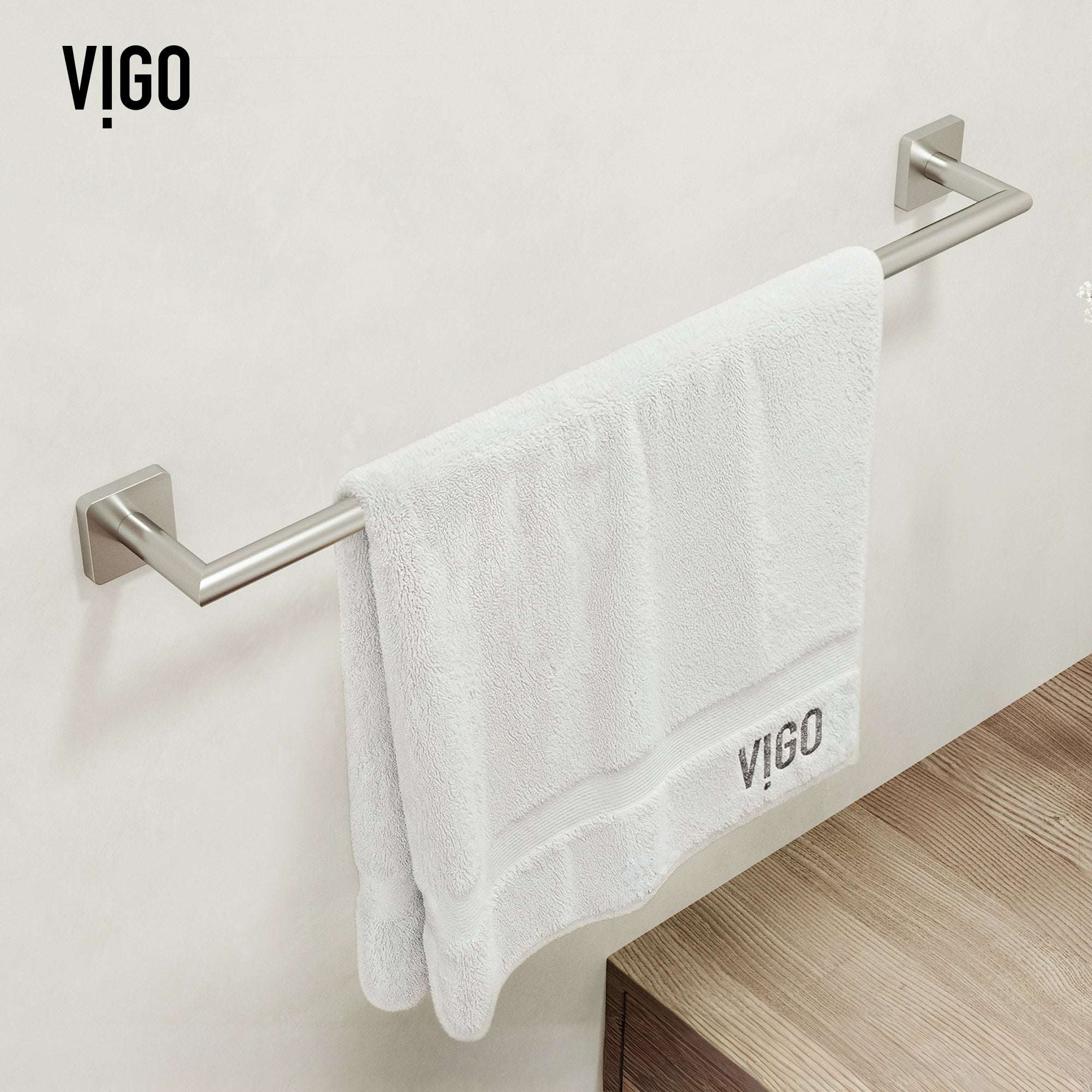 Satro 4-Piece Bath Hardware Set with 24 in. Towel Bar, Toilet Paper Holder, Hand Towel Holder, Hook - Image 25