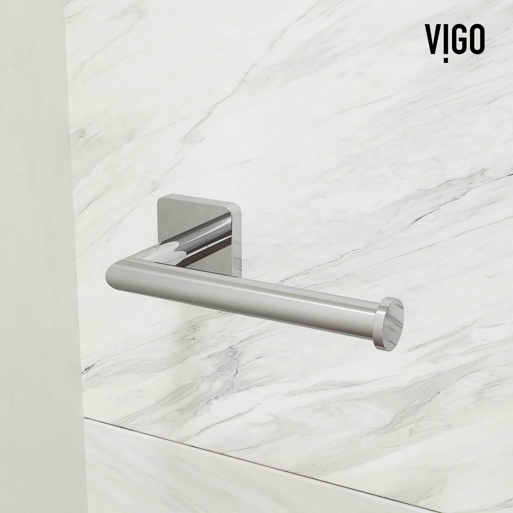 Satro 4-Piece Bath Hardware Set with 24 in. Towel Bar, Toilet Paper Holder, Hand Towel Holder, Hook - Image 49