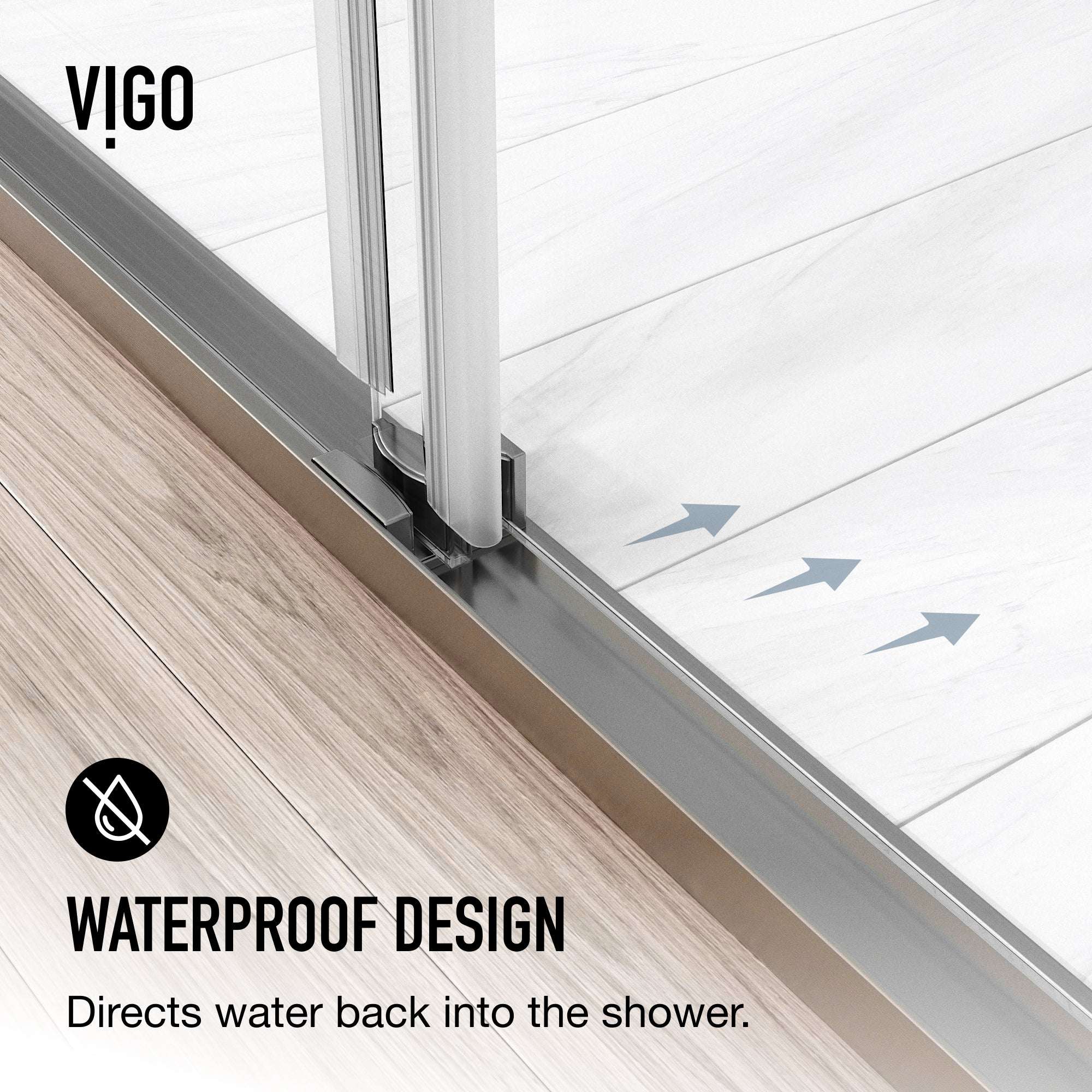 Satro E-Class Semi-Frameless Double-Sliding Shower Door - Image 22