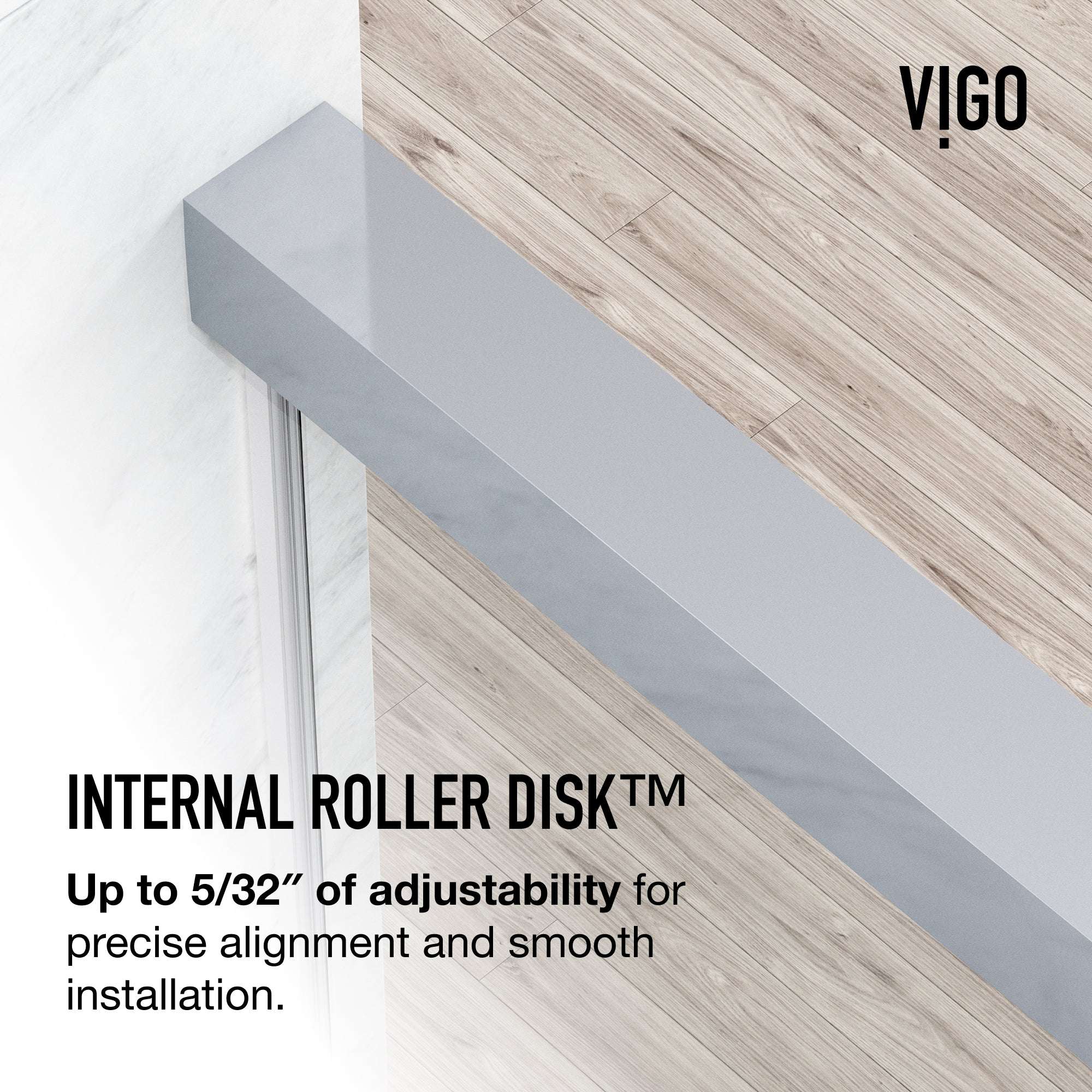 Satro E-Class Semi-Frameless Double-Sliding Shower Door - Image 42