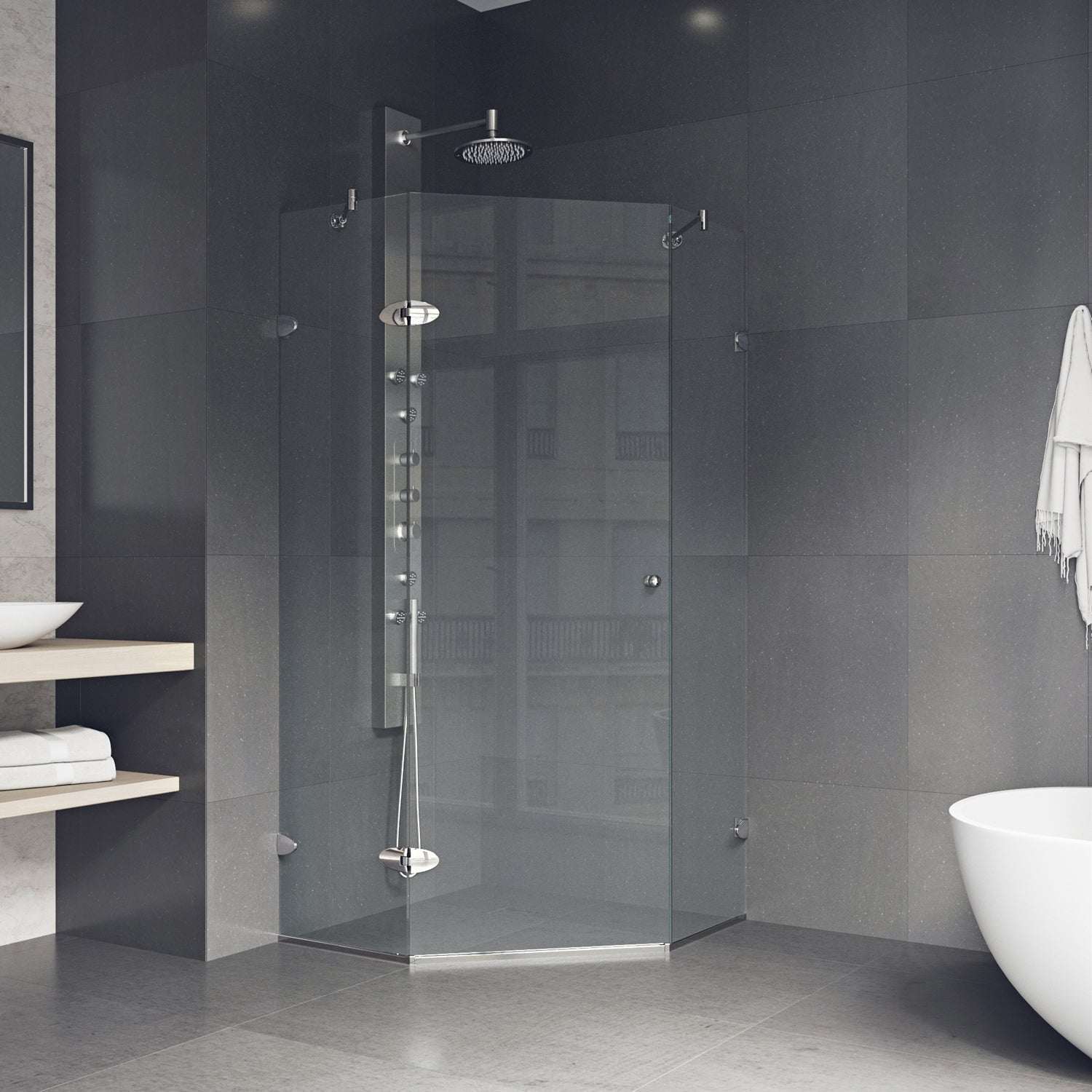Verona Neo-Angle Shower Enclosure - Image 11