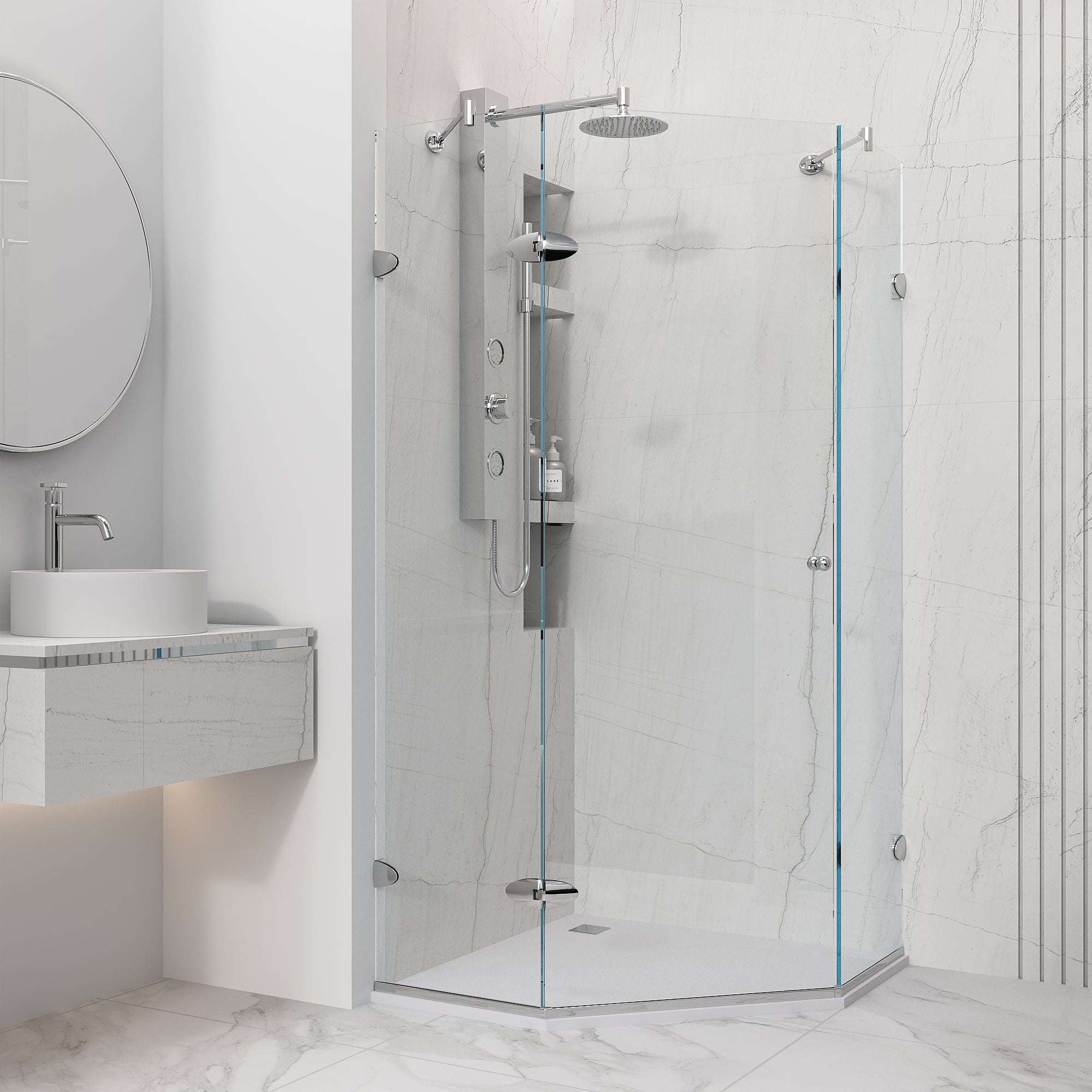 Verona Neo-Angle Shower Enclosure - Image 4