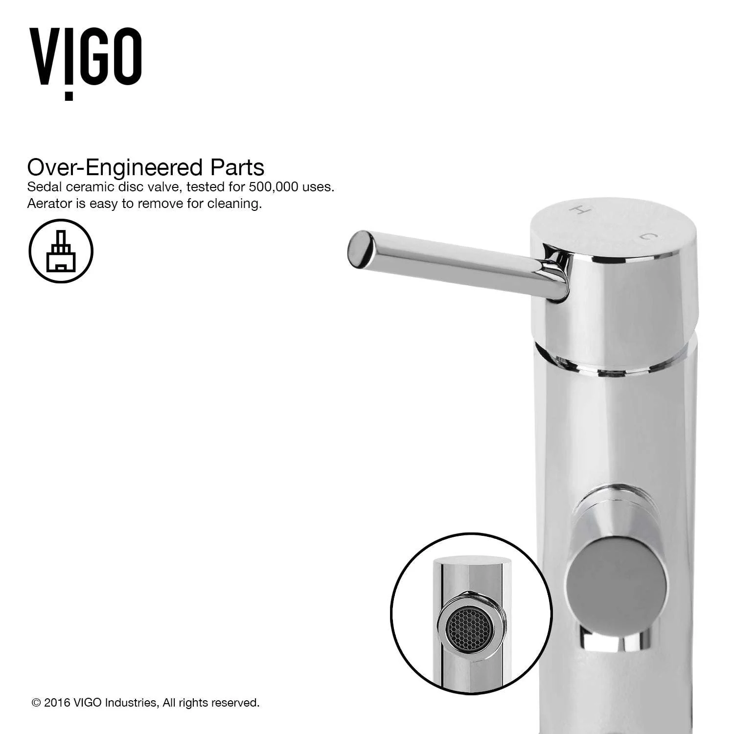 Noma Single Hole Bathroom Faucet - Image 15