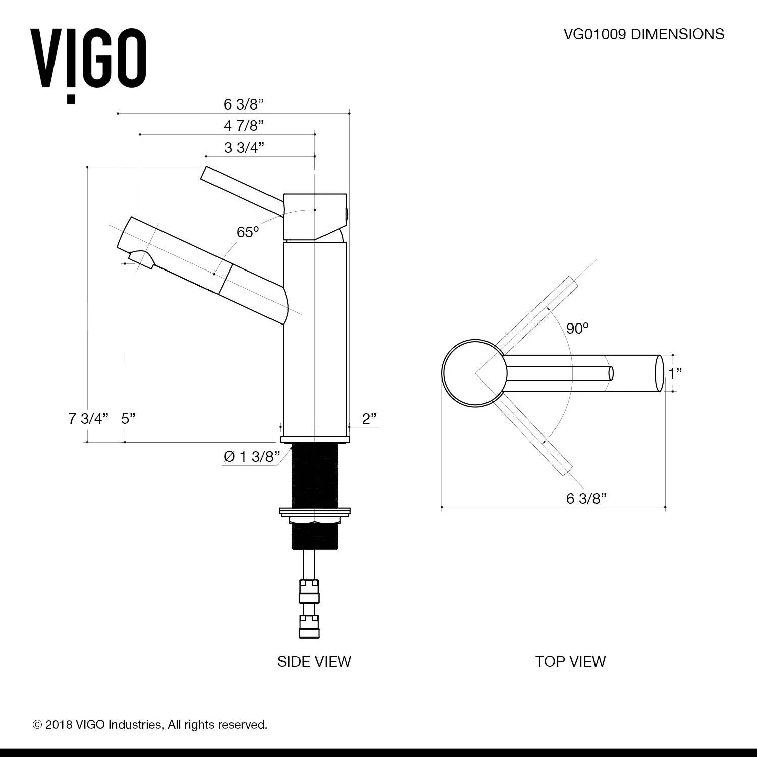 Noma Single Hole Bathroom Faucet - Image 38