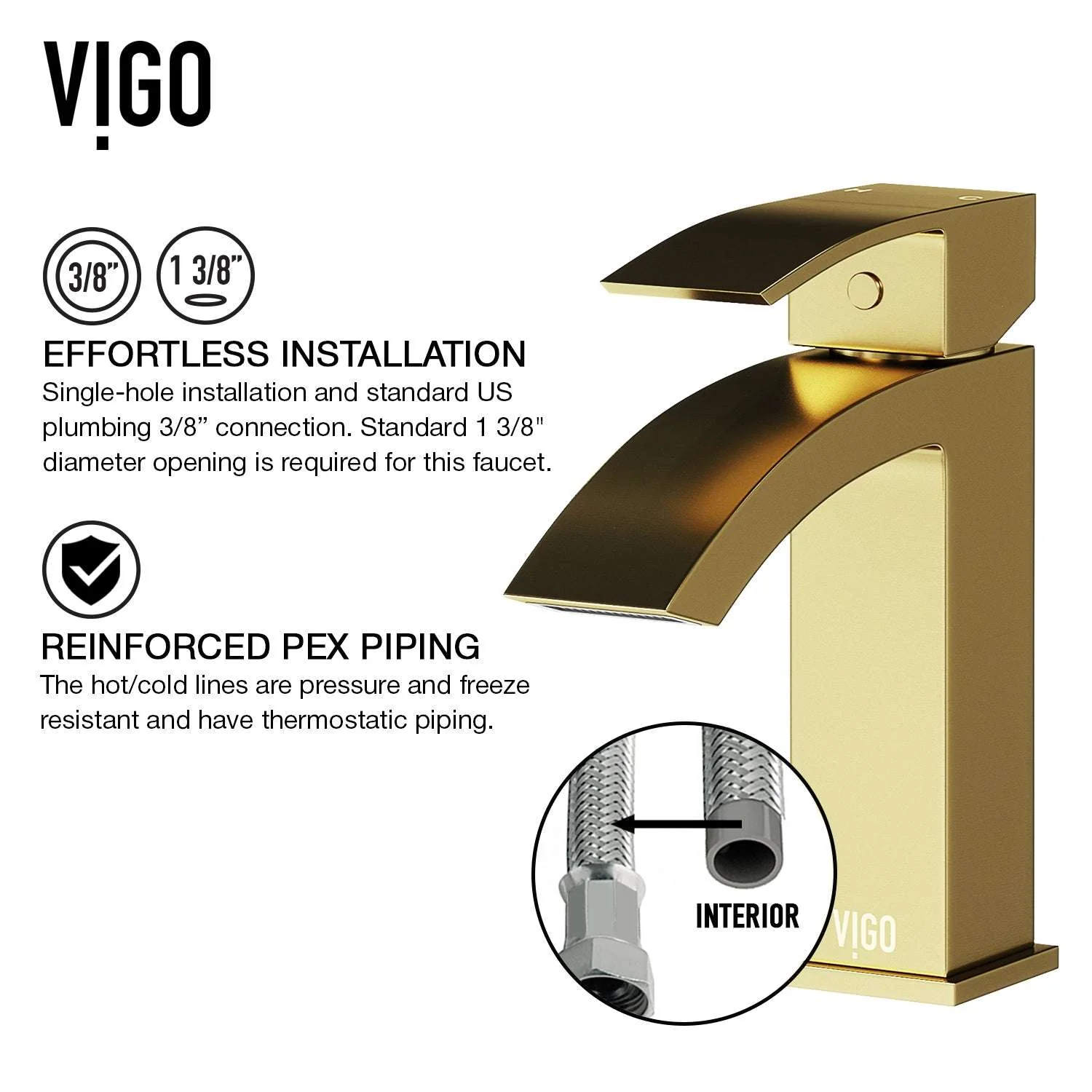 Satro Single Hole Bathroom Faucet - Image 19