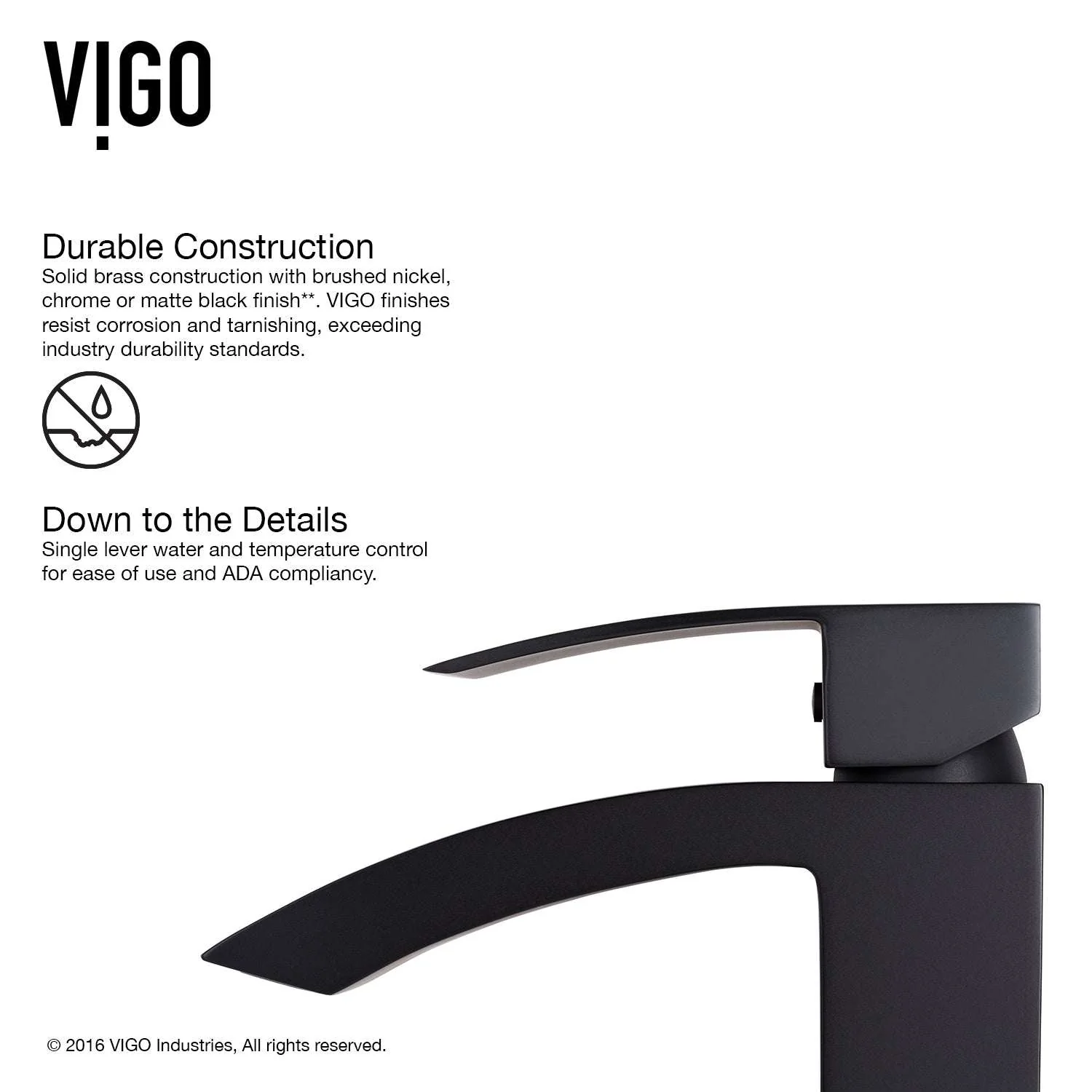 Satro Single Hole Bathroom Faucet - Image 35