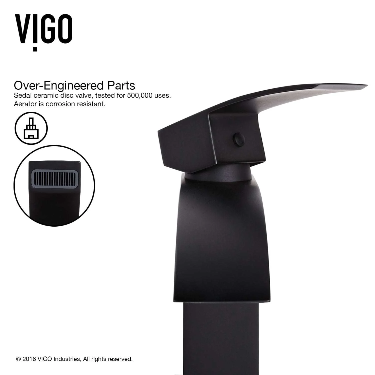 Satro Single Hole Bathroom Faucet - Image 36