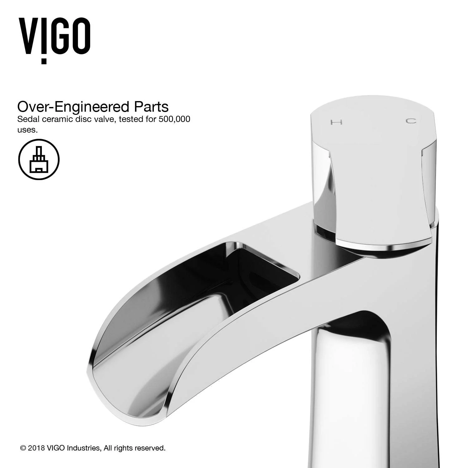 Paloma Single Hole Bathroom Faucet - Image 14