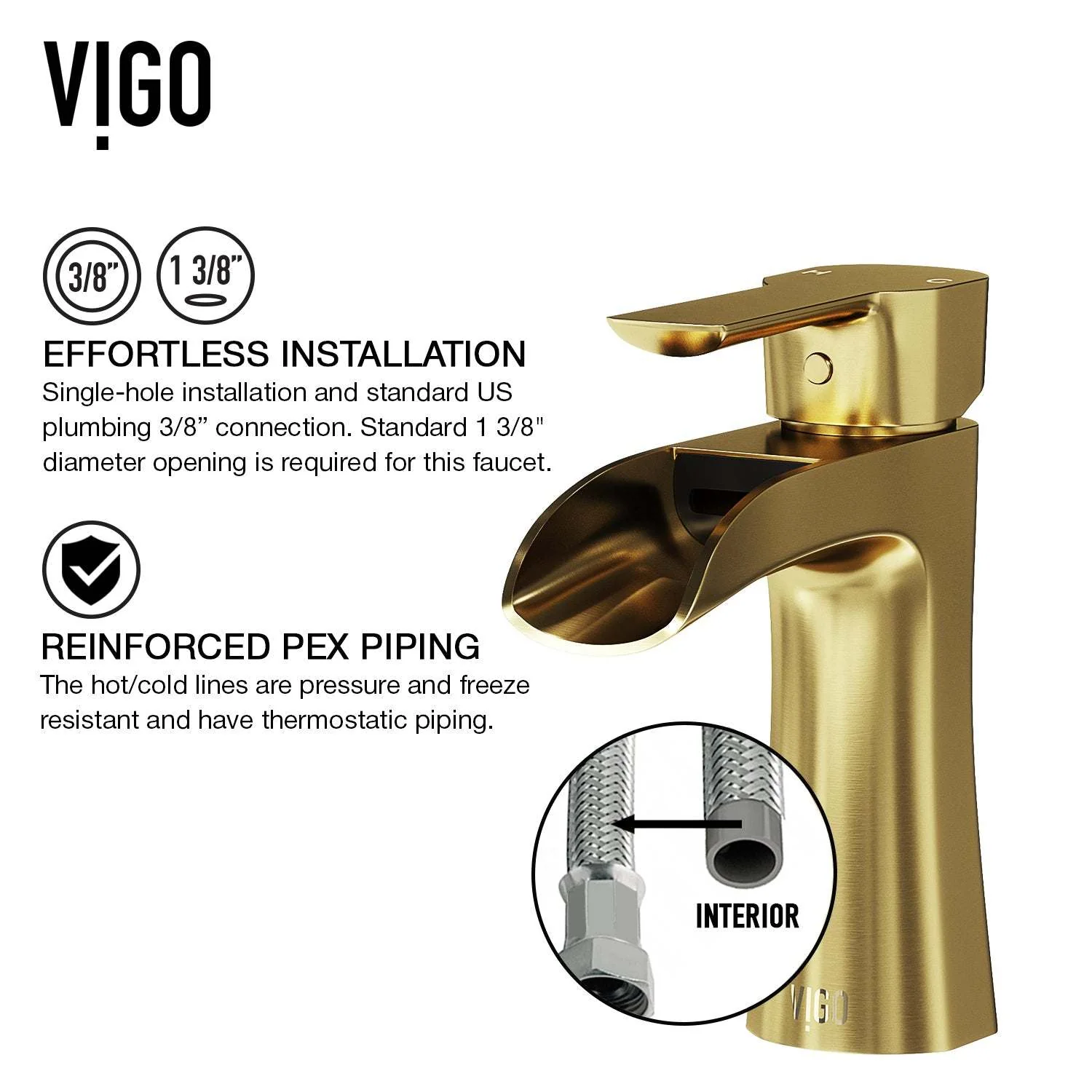 Paloma Single Hole Bathroom Faucet - Image 17