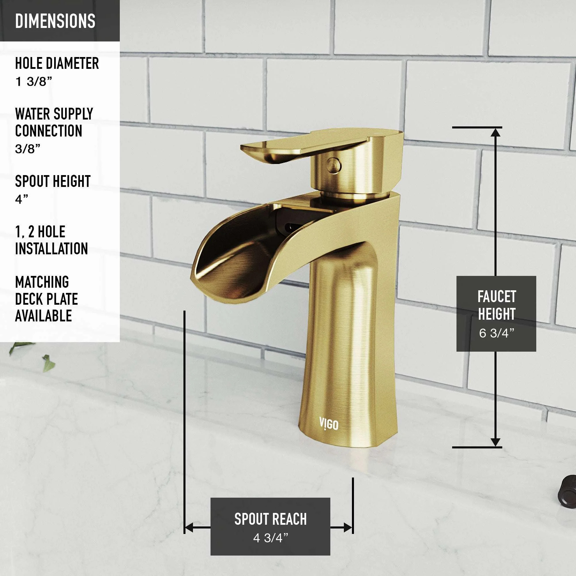 Paloma Single Hole Bathroom Faucet - Image 23