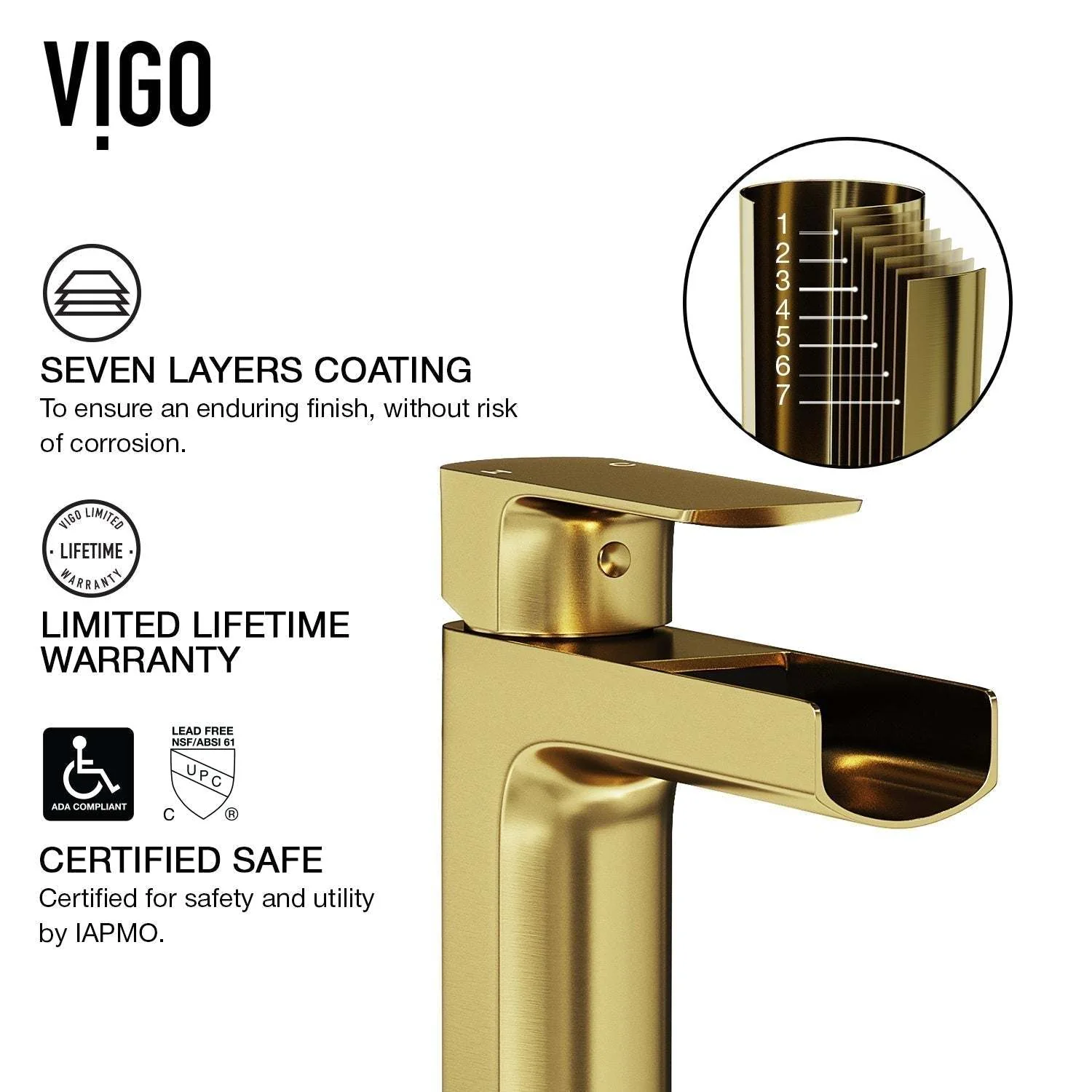 Amada Single Hole Bathroom Faucet - Image 19