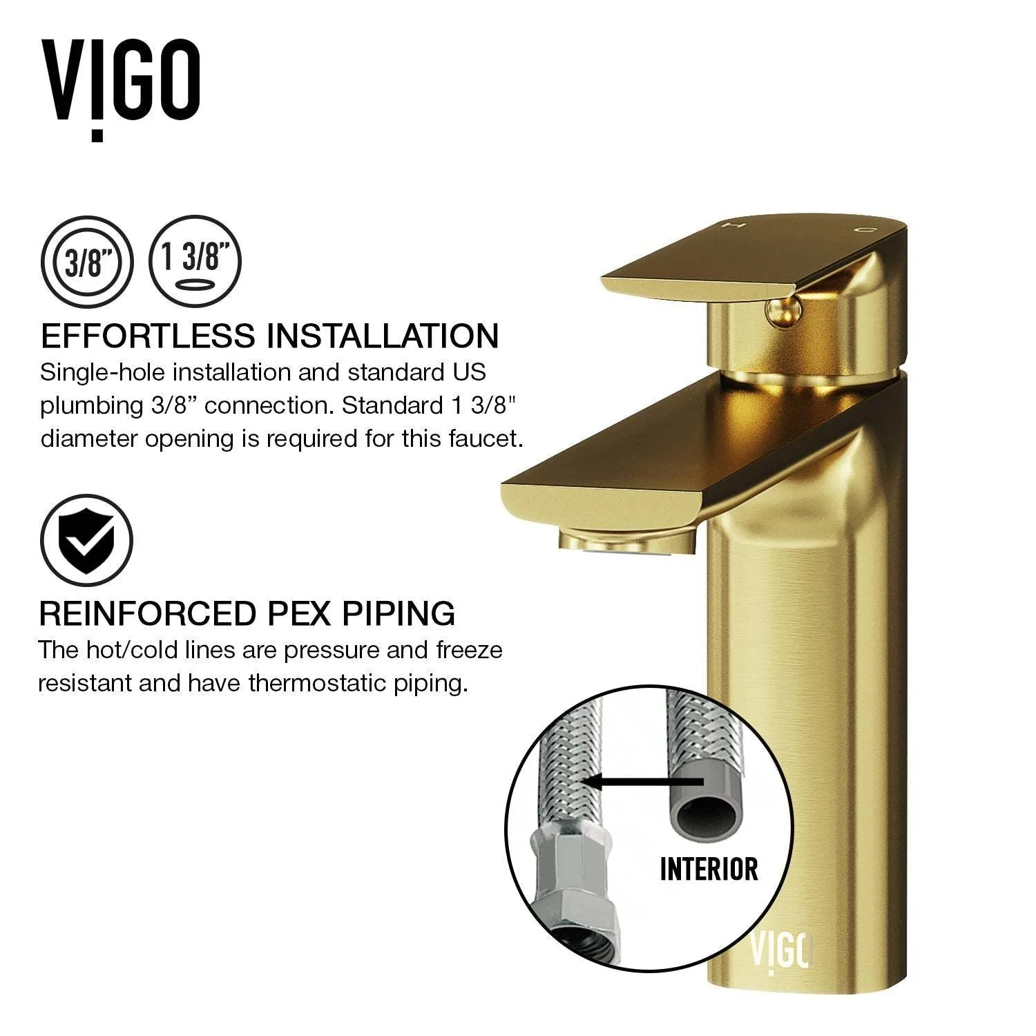 Davidson Single Hole Bathroom Faucet - Image 28