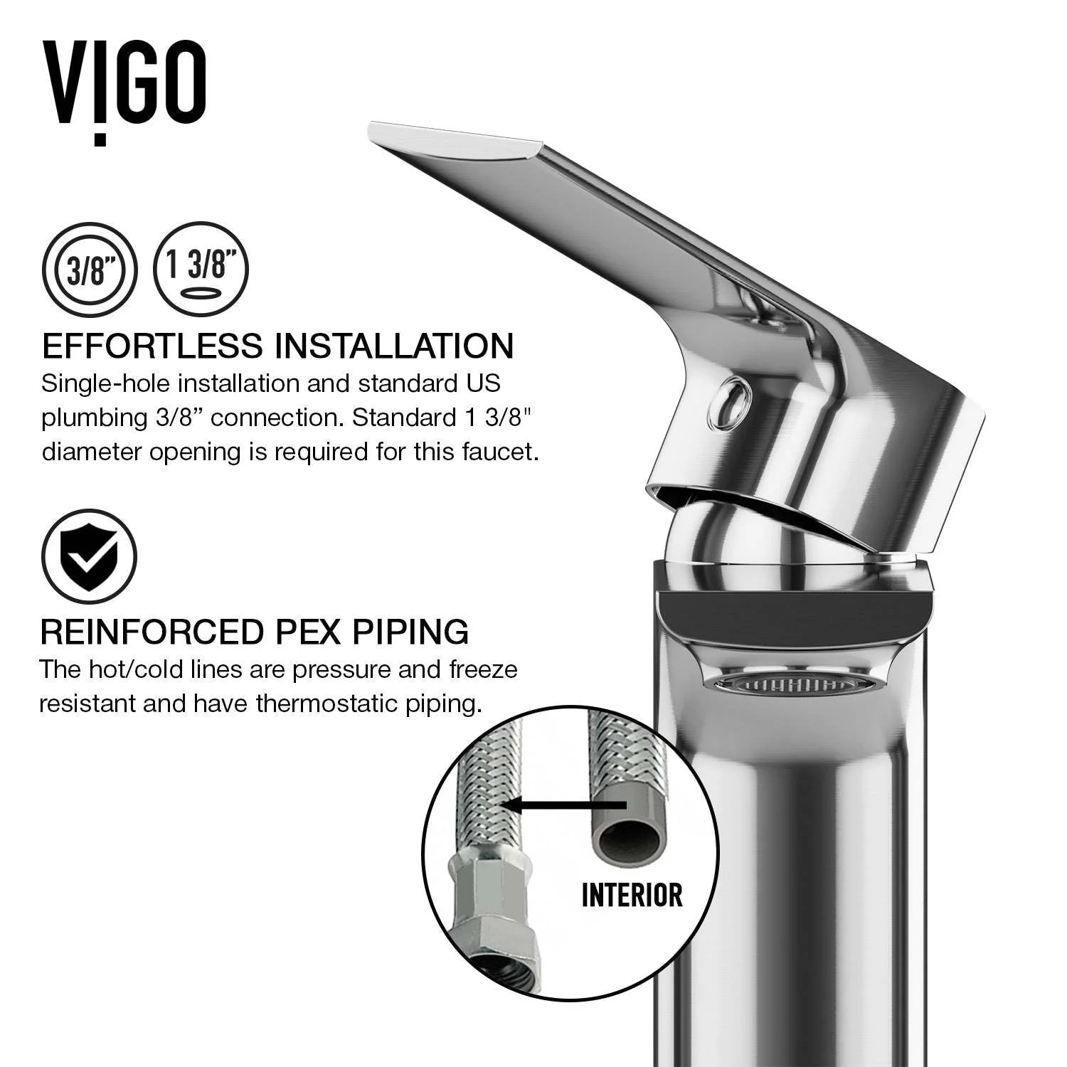 Davidson Single Hole Bathroom Faucet - Image 52