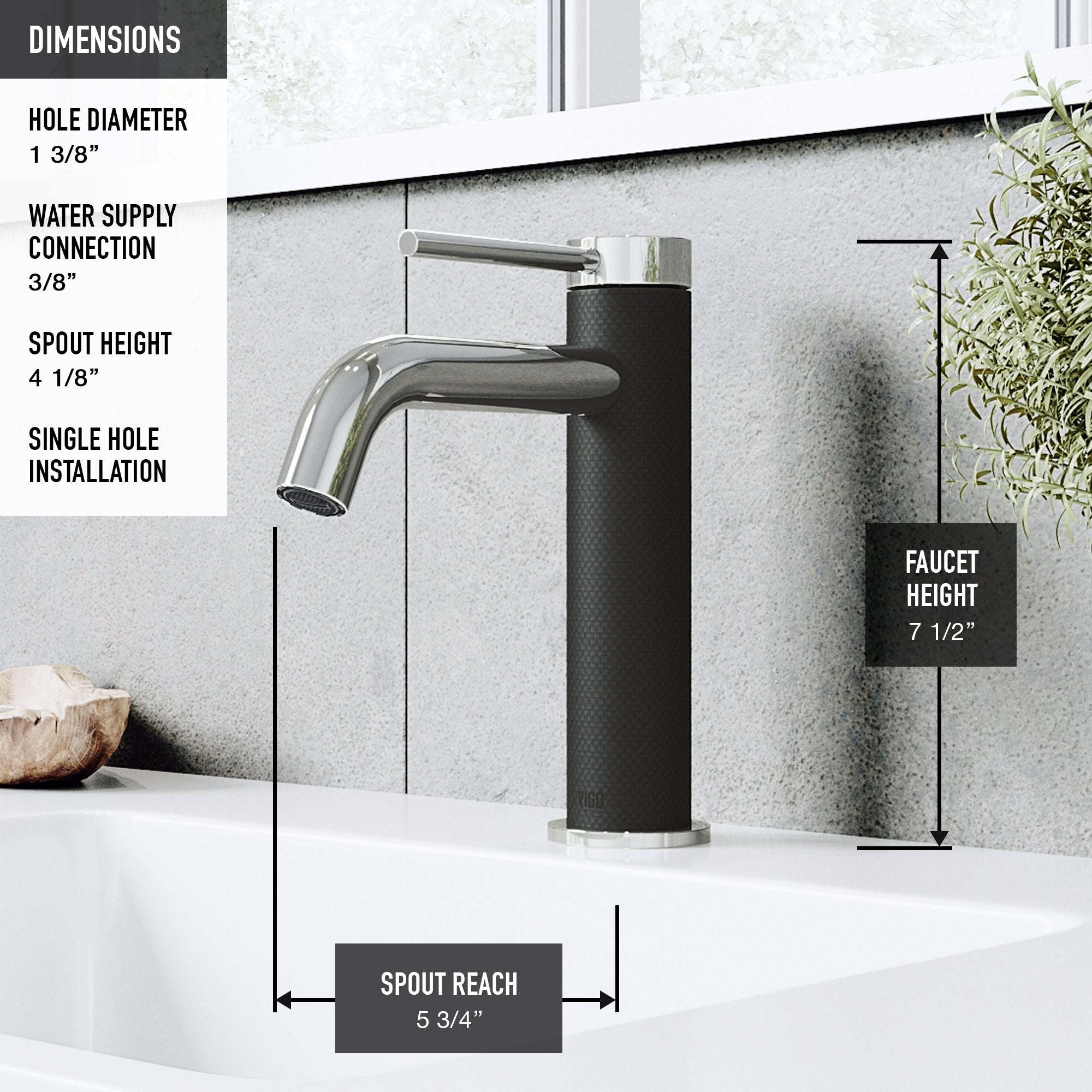 Madison Single Hole Bathroom Faucet - Image 19