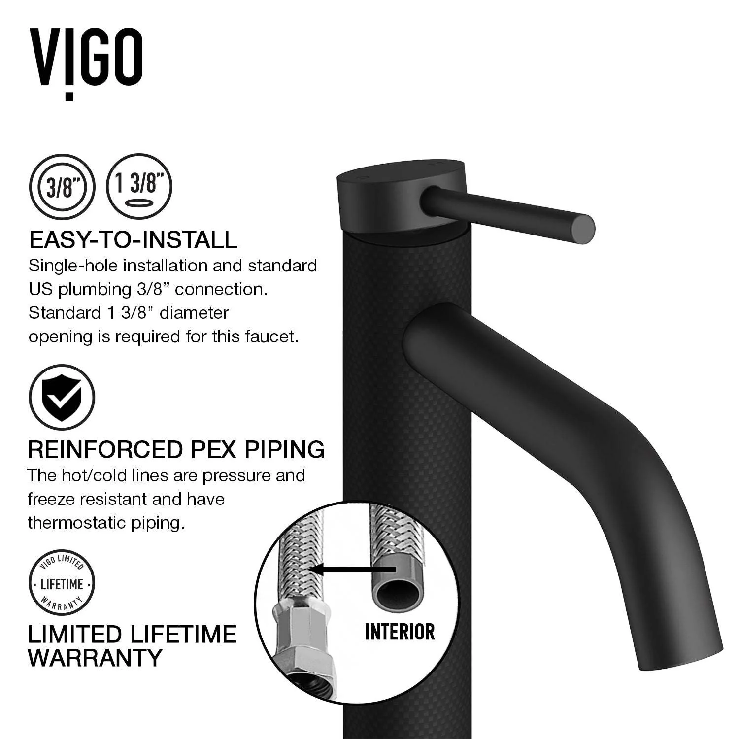 Madison Single Hole Bathroom Faucet - Image 31