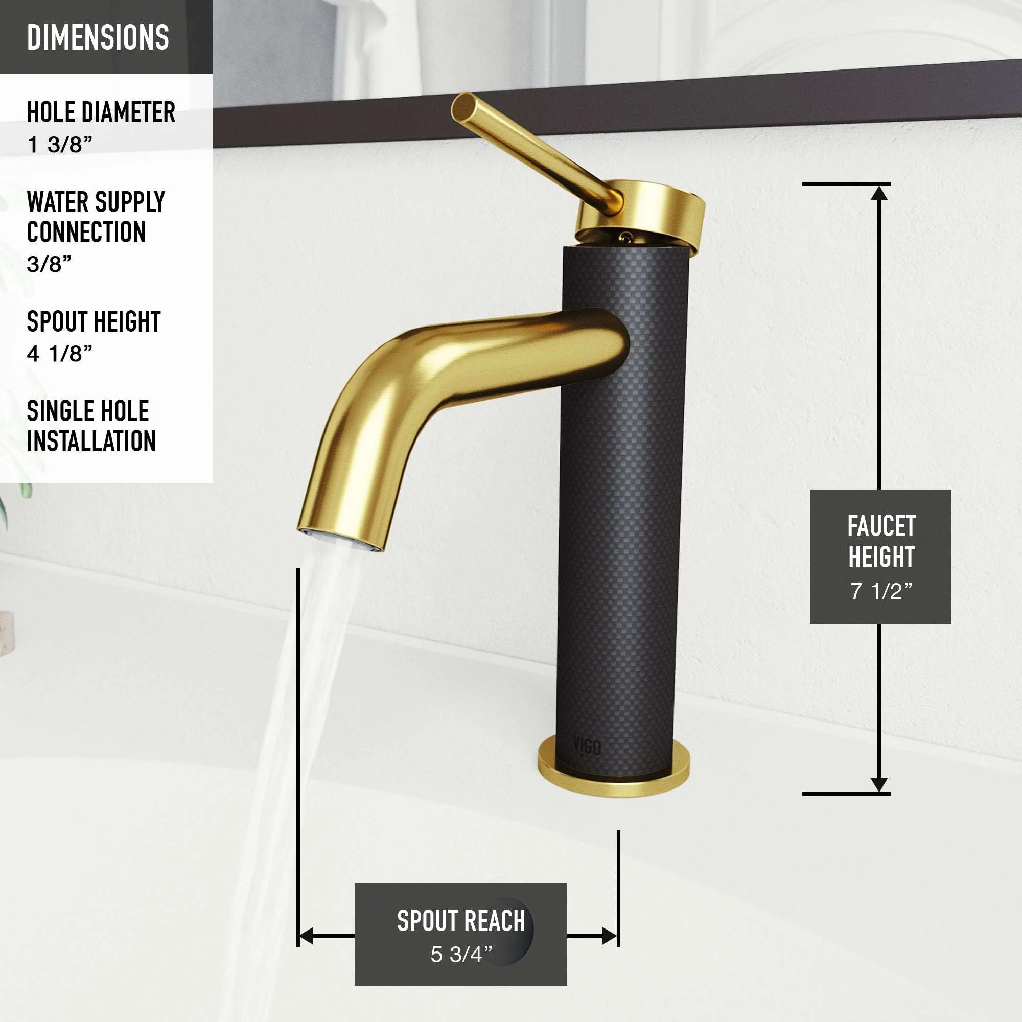 Madison Single Hole Bathroom Faucet - Image 38