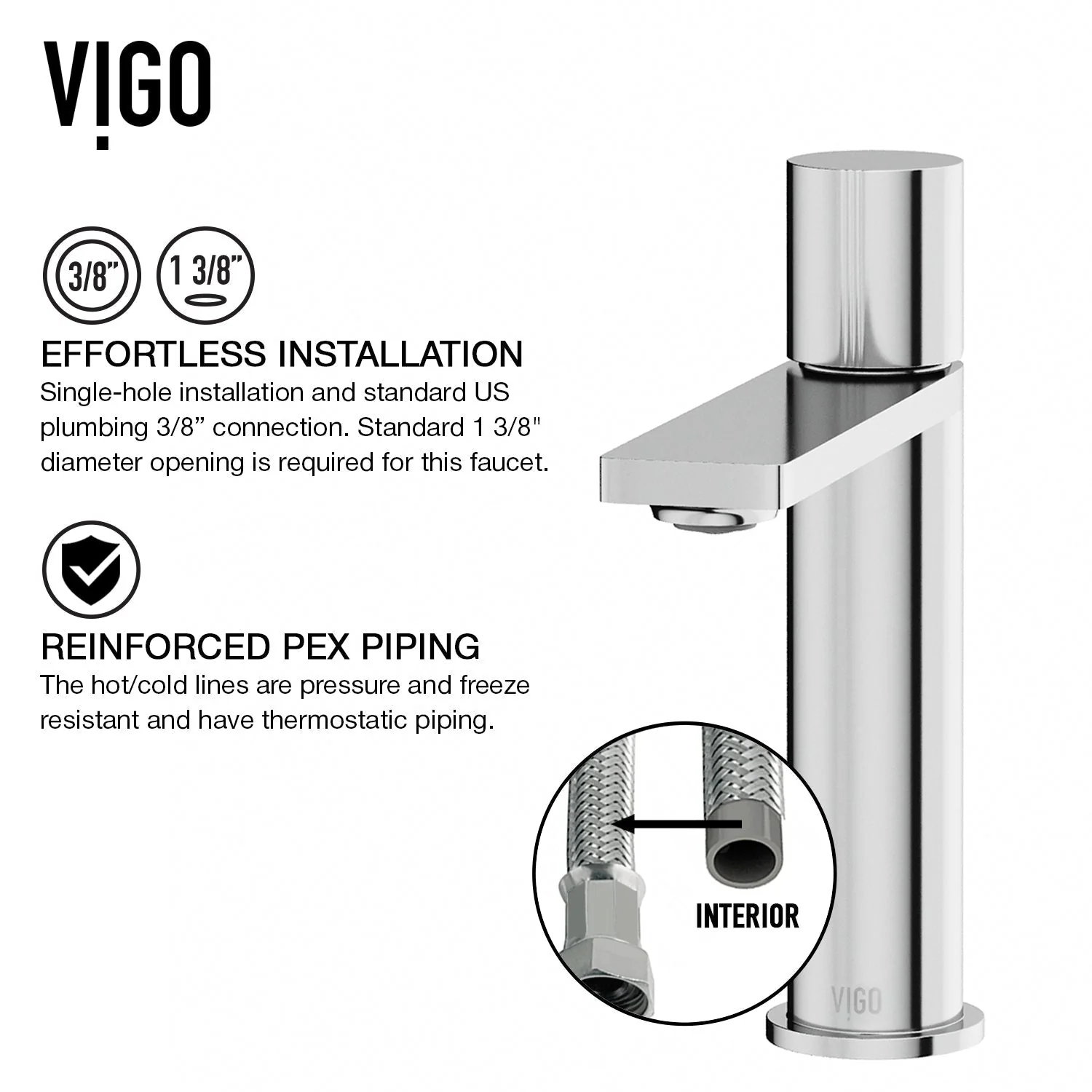 Elan Single Hole Bathroom Faucet - Image 24