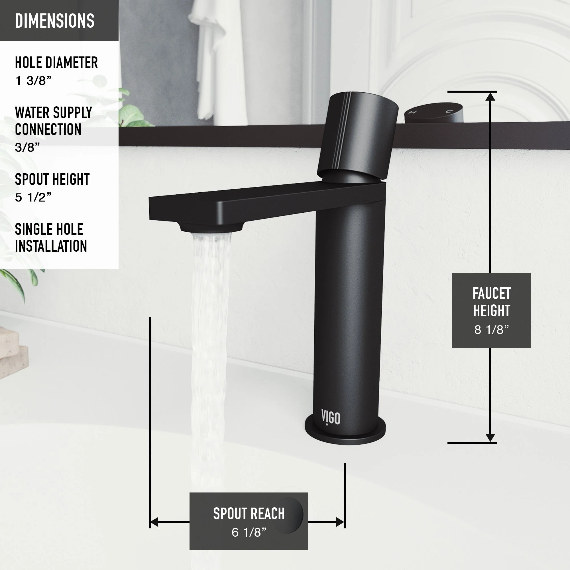 Elan Single Hole Bathroom Faucet - Image 31